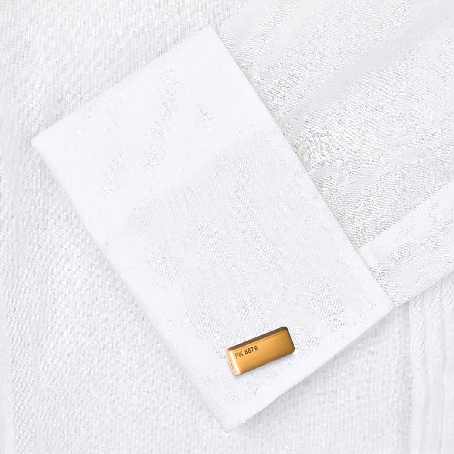 James Bond 18ct Gold Bullion Bar Cufflinks - Goldfinger Edition