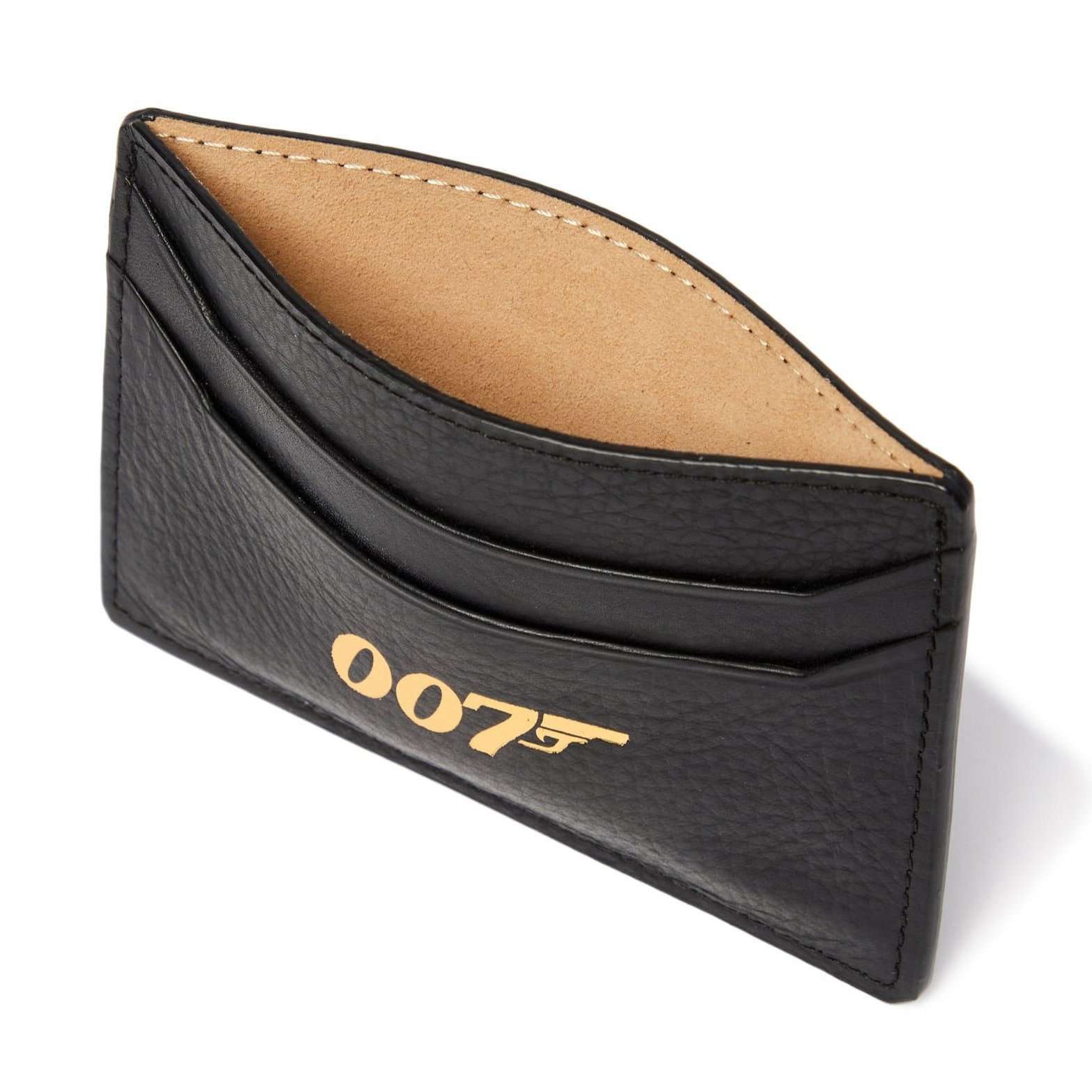 James Bond 007 Personalised Leather Card Holder (3 Colours)