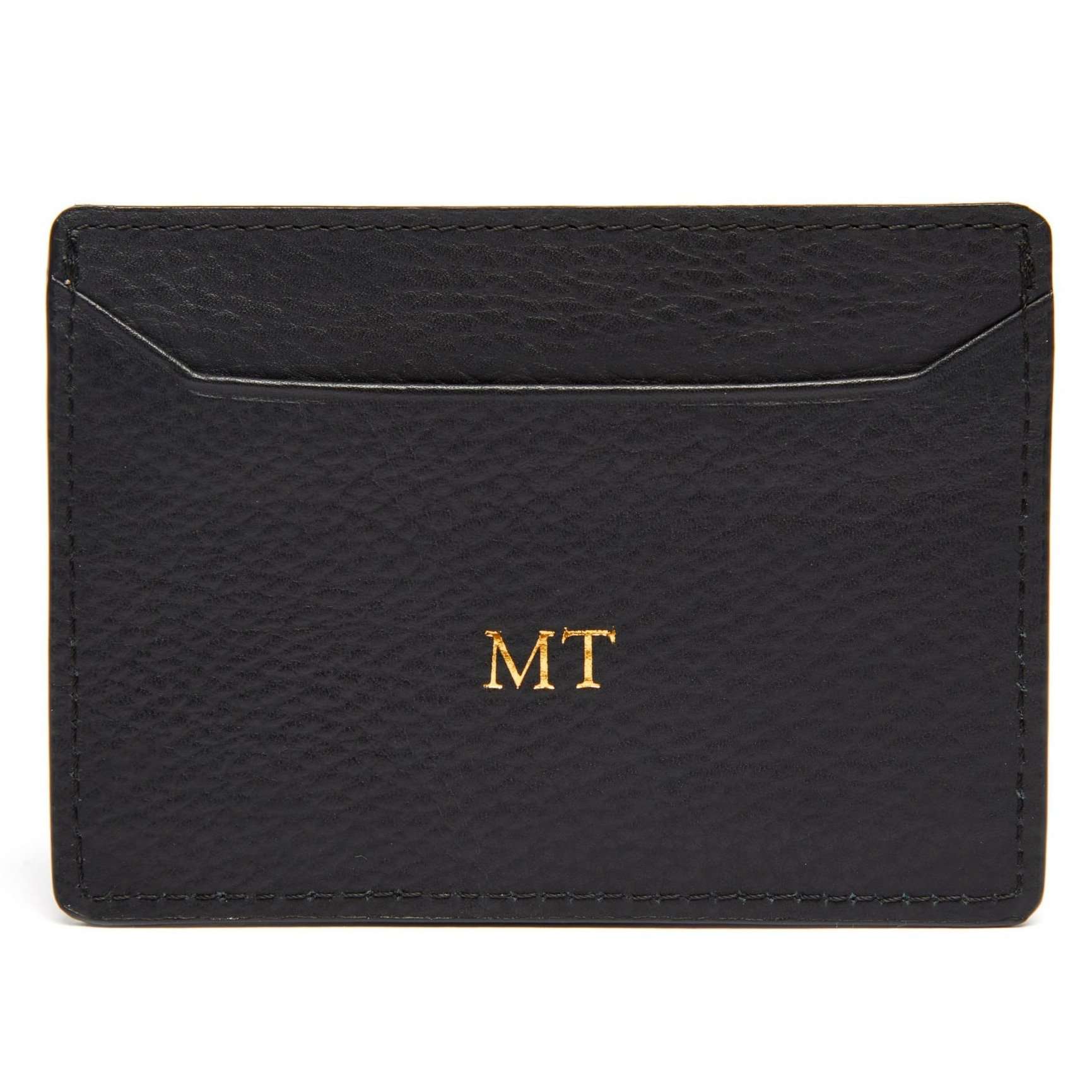 James Bond 007 Personalised Leather Card Holder (3 Colours)
