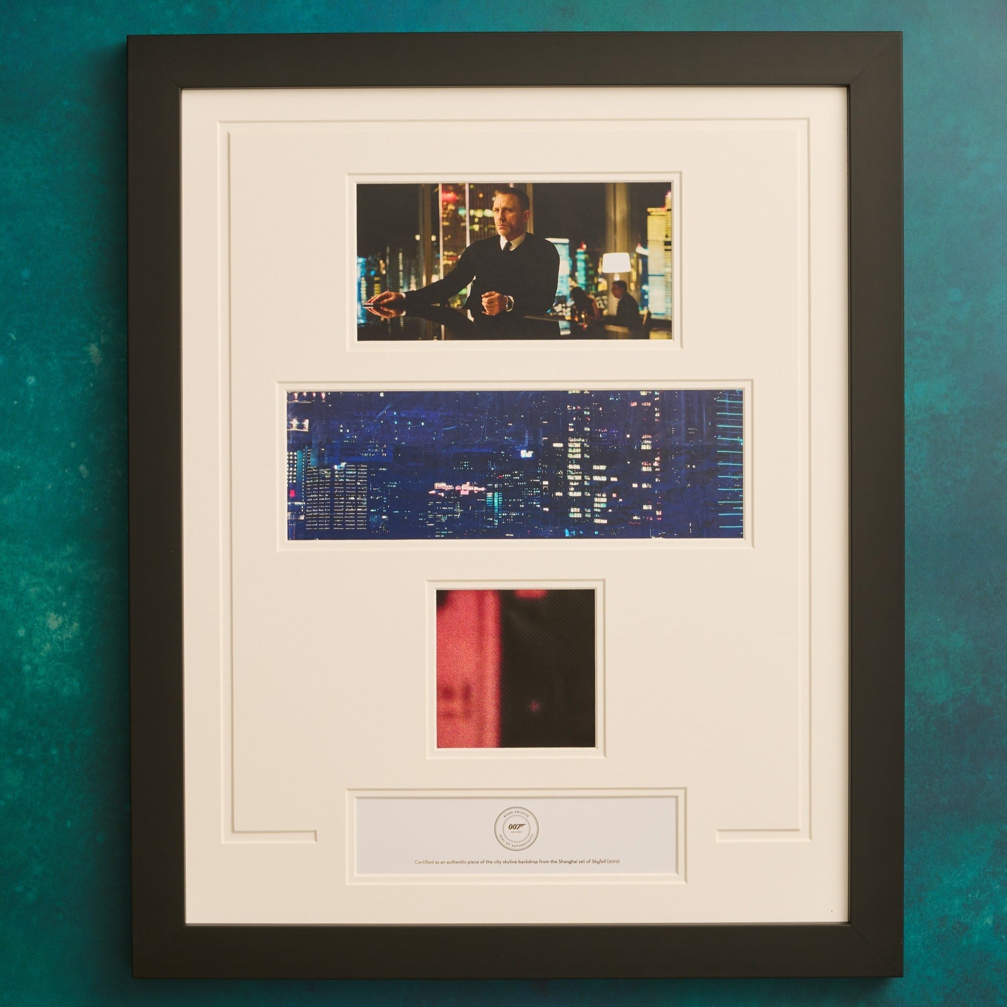 James Bond Skyfall Framed Backdrop Art - Numbered Edition