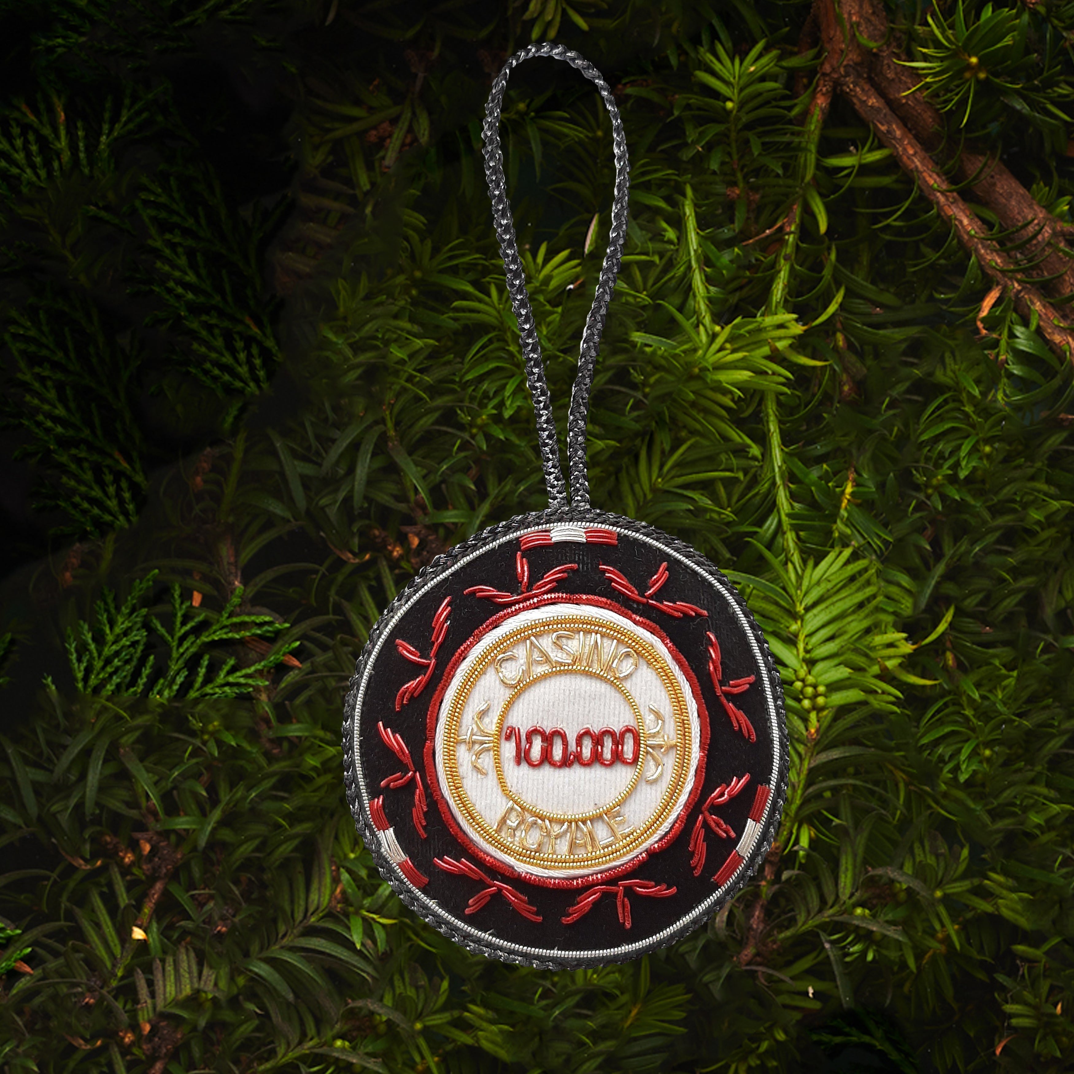 James Bond Casino Royale Poker Chip Tree Decoration