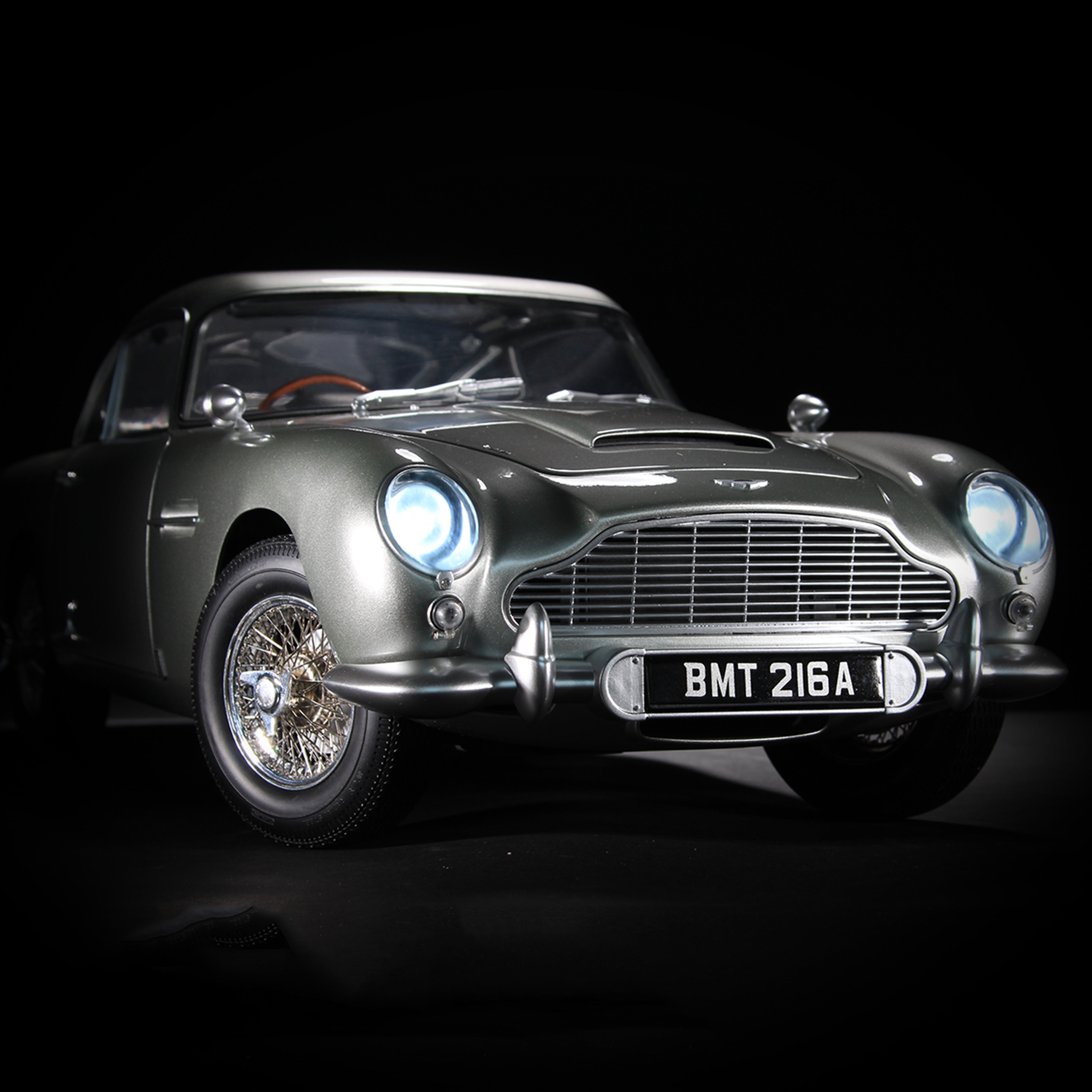 James Bond Goldfinger Aston Martin DB5 Model Car Kit - Numbered Collector's Edition Subscription - By Agora Models
