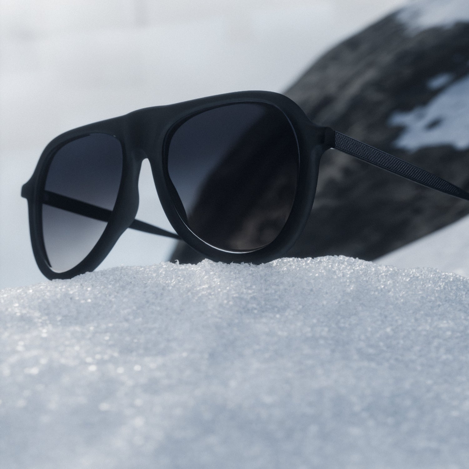 James Bond 007 Vedretta Sunglasses - Matte Dusk / Pewter / Basalt Edition - By Barton Perreira (Pre-order)