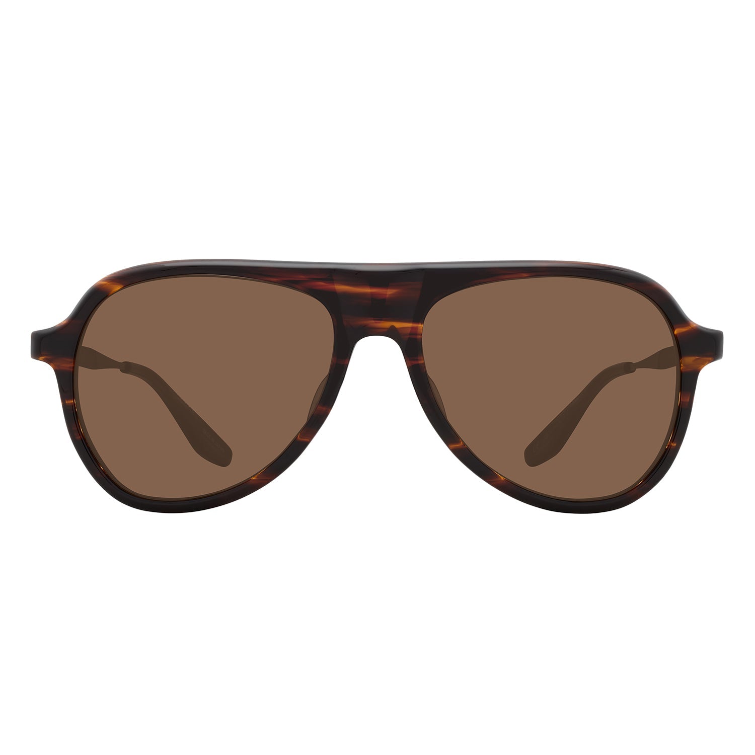 James Bond 007 Vedretta Sunglasses - Tamboura Tortoise / Antique Gold / Espresso Edition - By Barton Perreira (Pre-order)