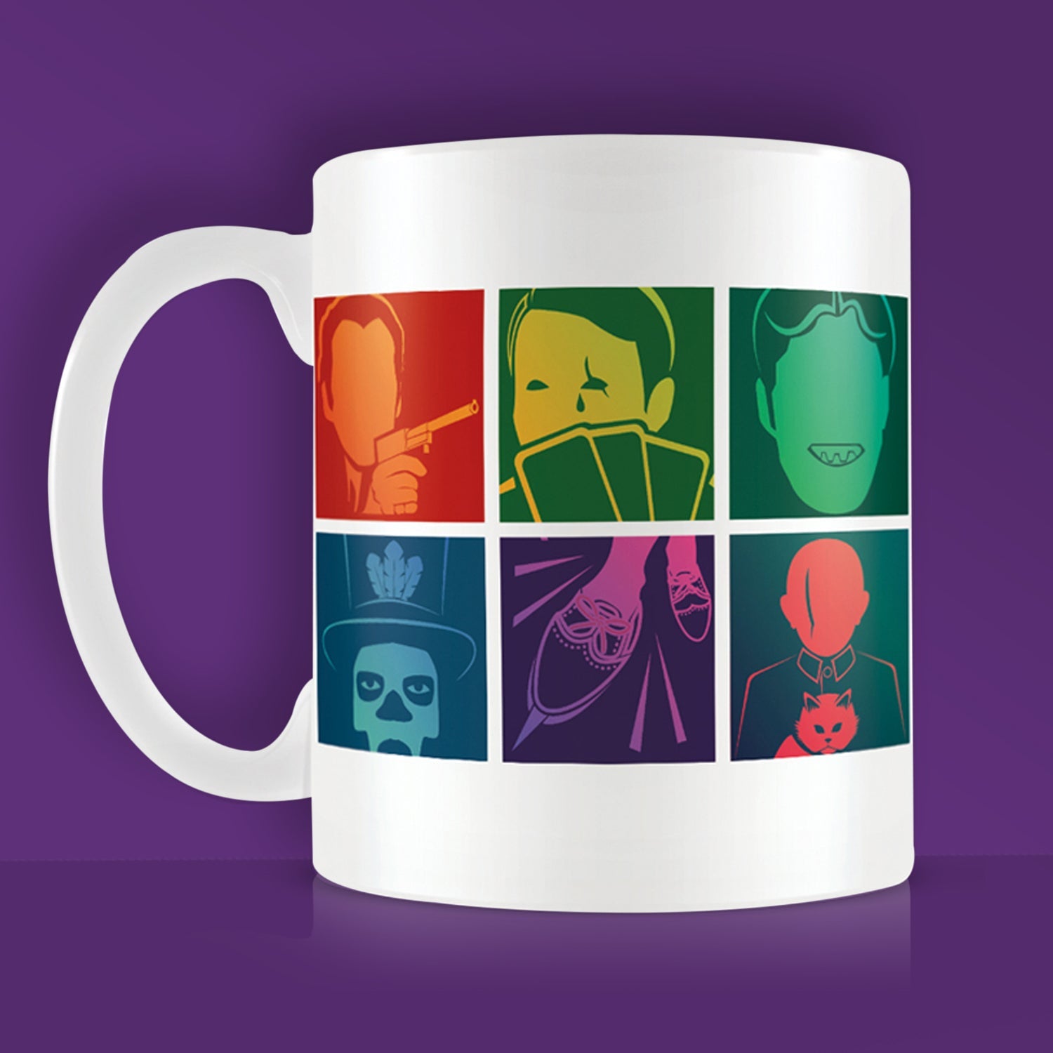 James Bond Graphic Villains Bone China Mug