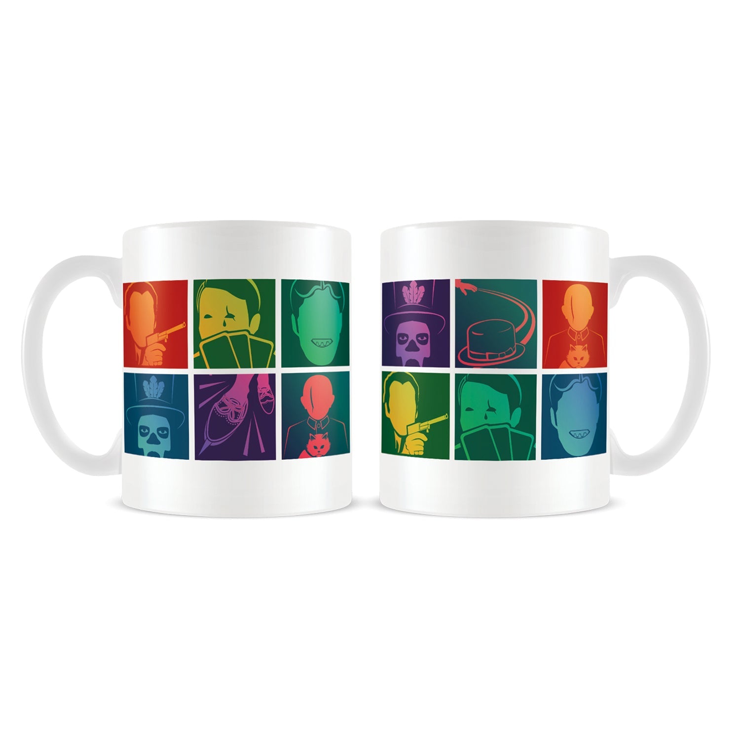 James Bond Graphic Villains Bone China Mug