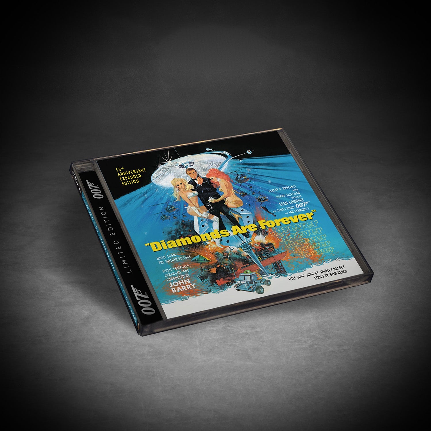 James Bond Diamonds Are Forever Soundtrack Double CD Set - 55th Anniversary Expanded Remastered Edition