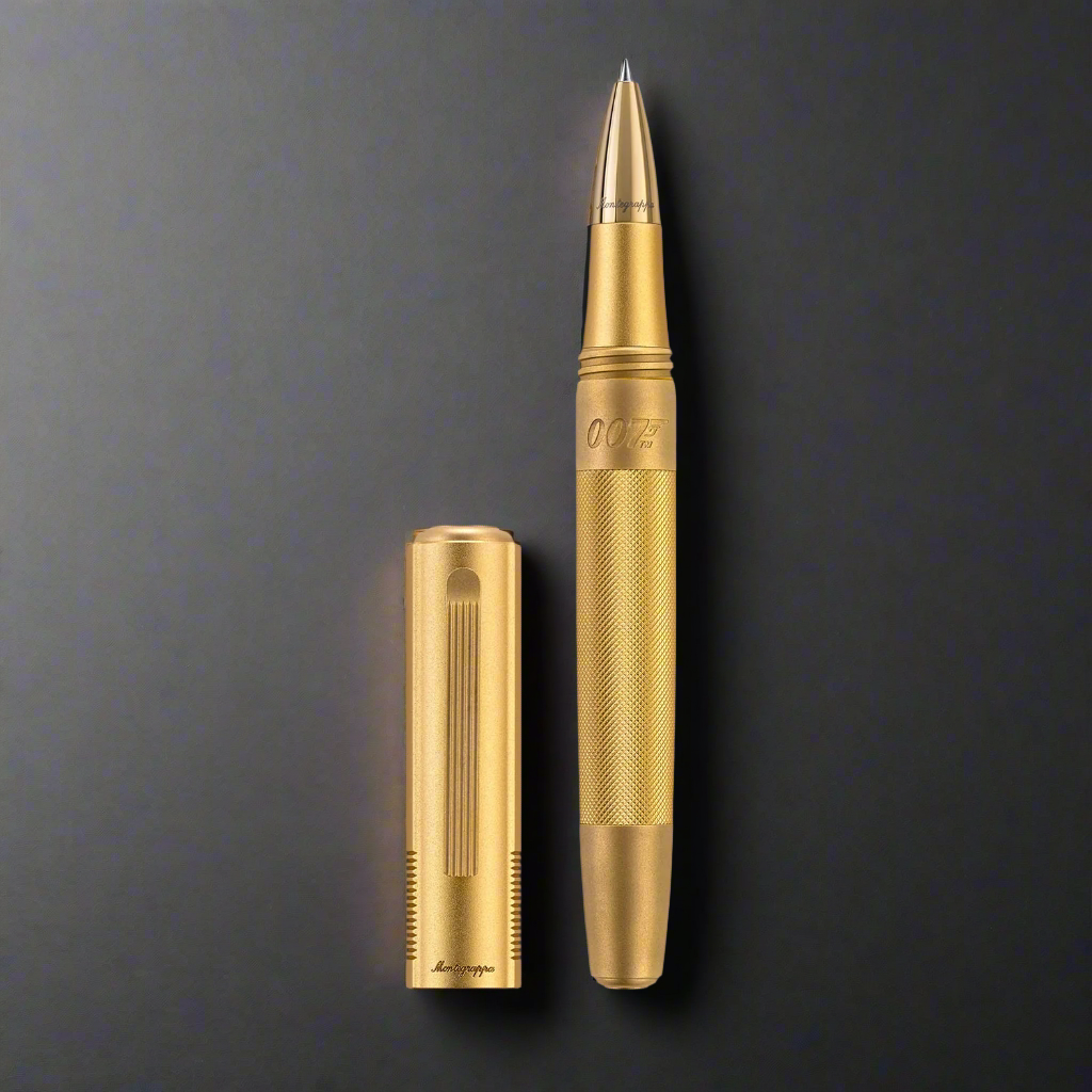James Bond 007 Special Issue Rollerball Pen - Goldfinger Numbered Edition - By Montegrappa
