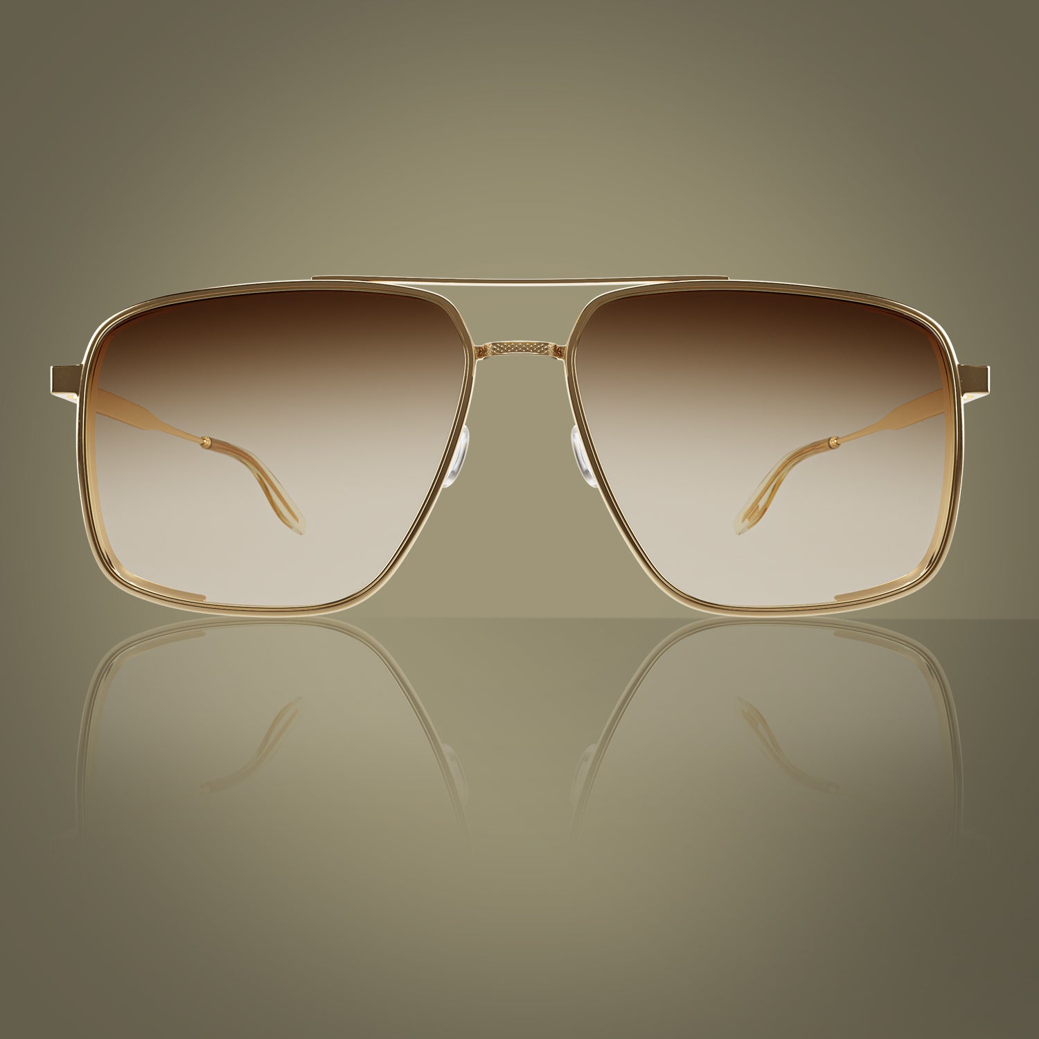 James Bond 007 Scaramanga - Gold / Gold Rush Sunglasses - By Barton Perreira (Pre-order)