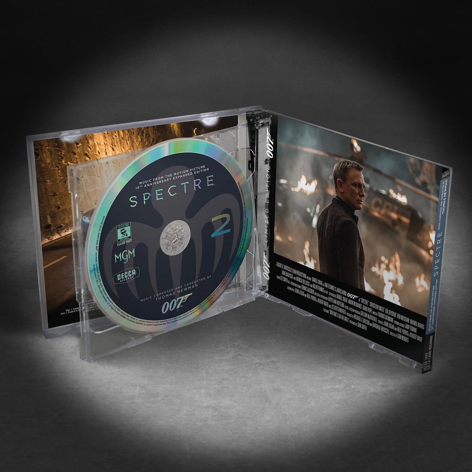 James Bond Spectre Soundtrack Double CD Set - 10th Anniversary Expanded Remastered Edition (Pre-order)