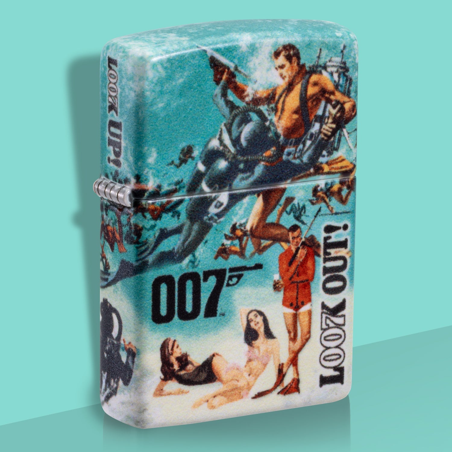 James Bond Zippo Lighter - Thunderball Poster Edition