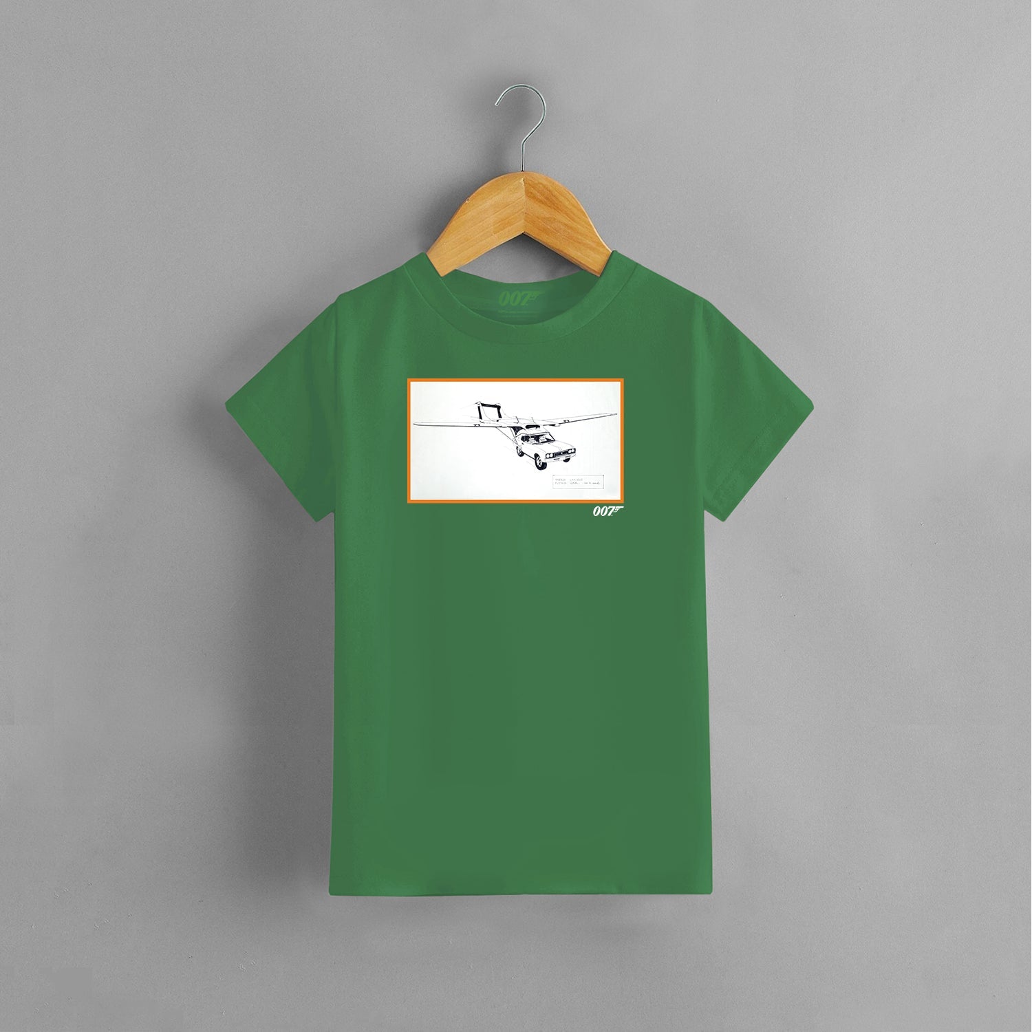 James Bond Kid/Teen Flying Car T-Shirt (6 colours)