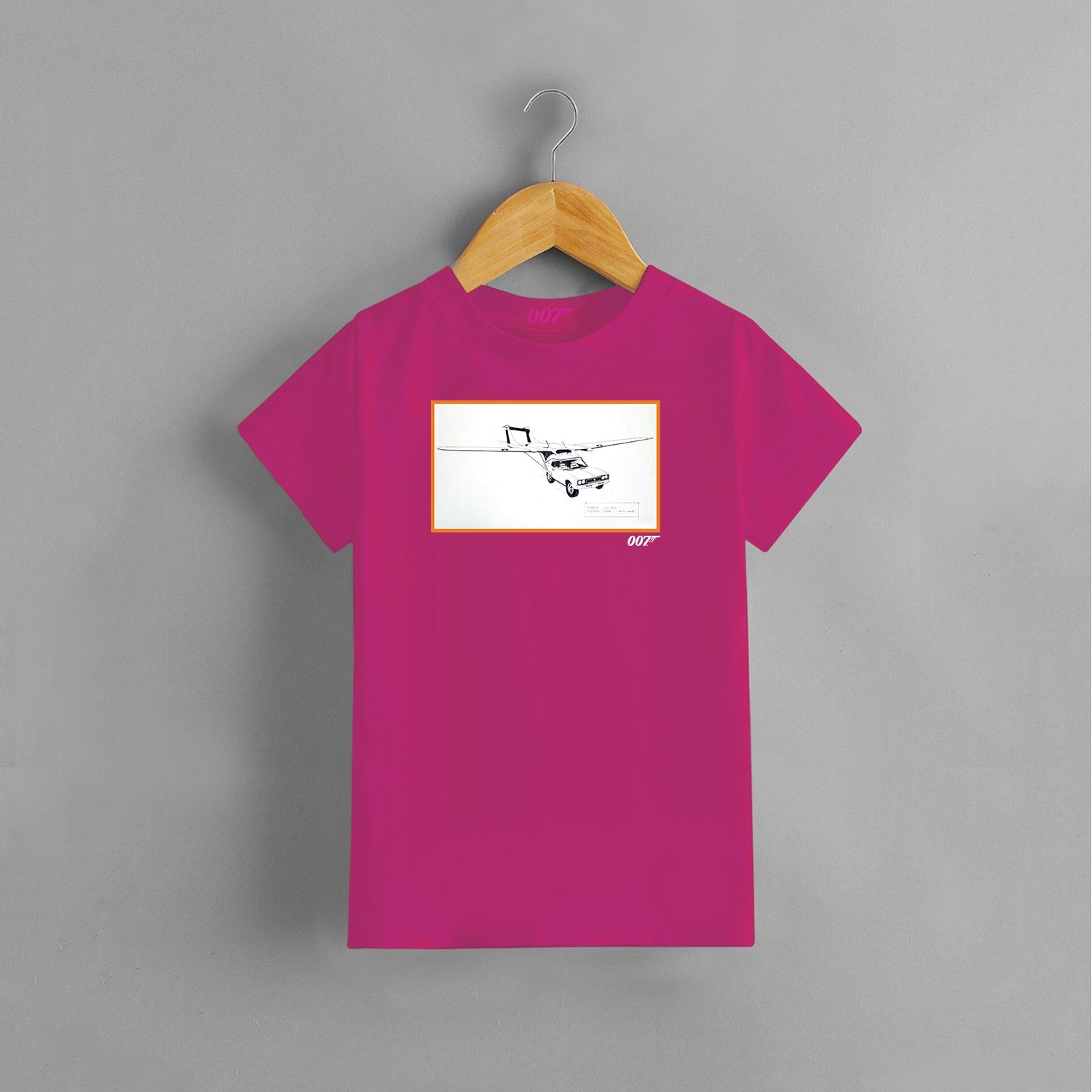 James Bond Kid/Teen Flying Car T-Shirt (6 colours)