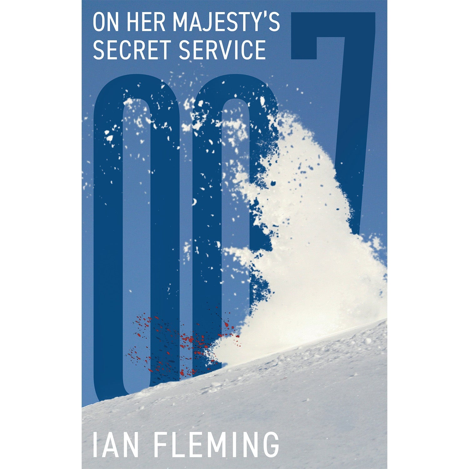James Bond On Her Majesty's Secret Service Book - By Ian Fleming