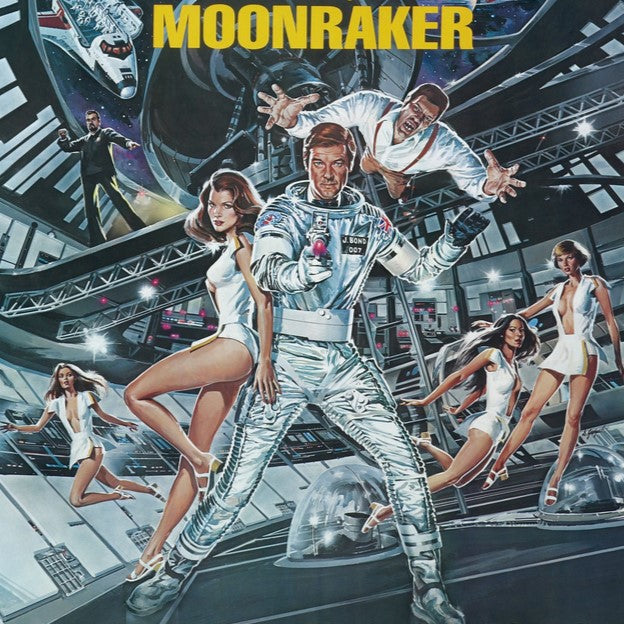 James Bond Be@rbrick 100% & 400% Figure Set - Moonraker Edition – By Medicom Toy (Outlet Item)