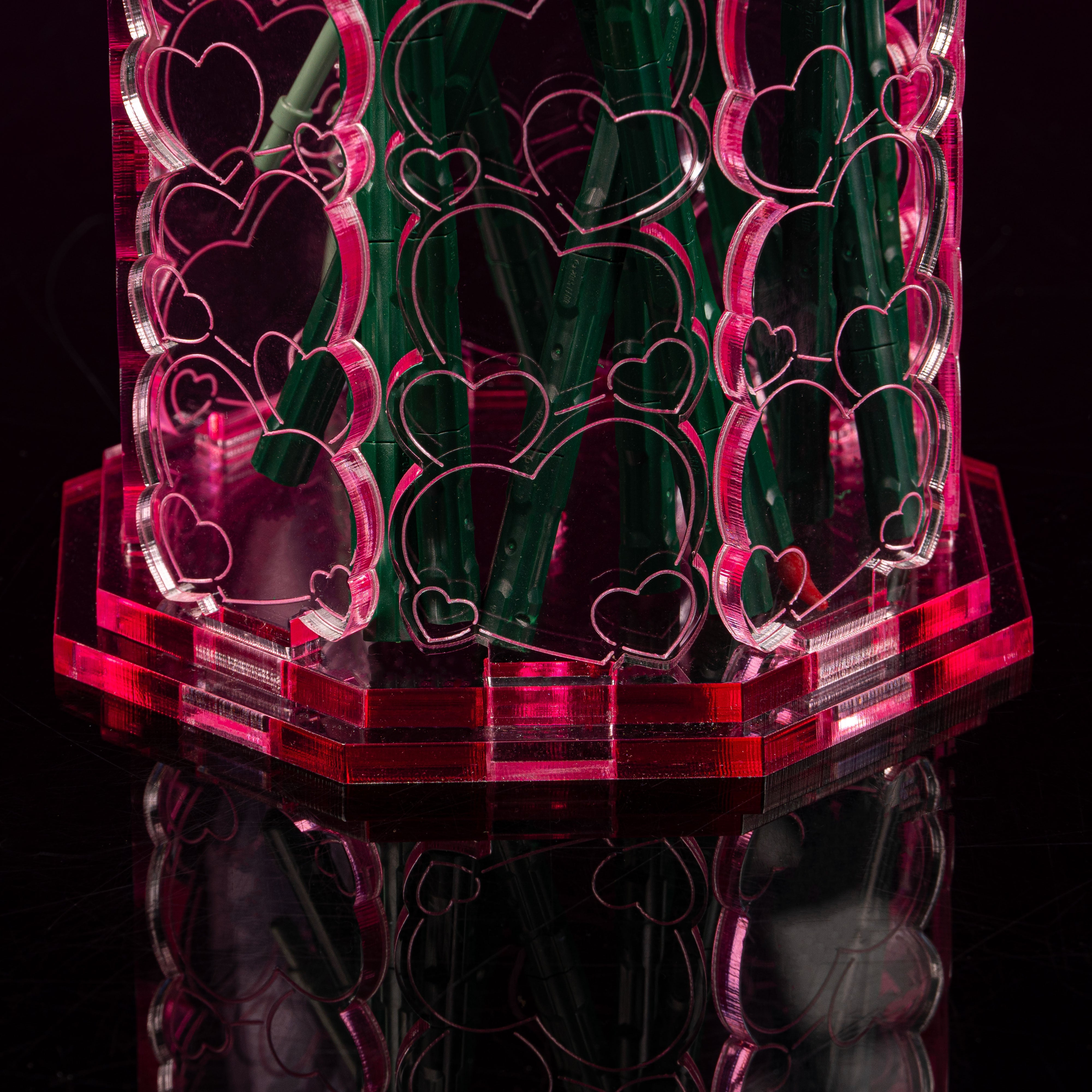 Limited Edition Valentine’s Day Vase for LEGO® Botanical Flowers