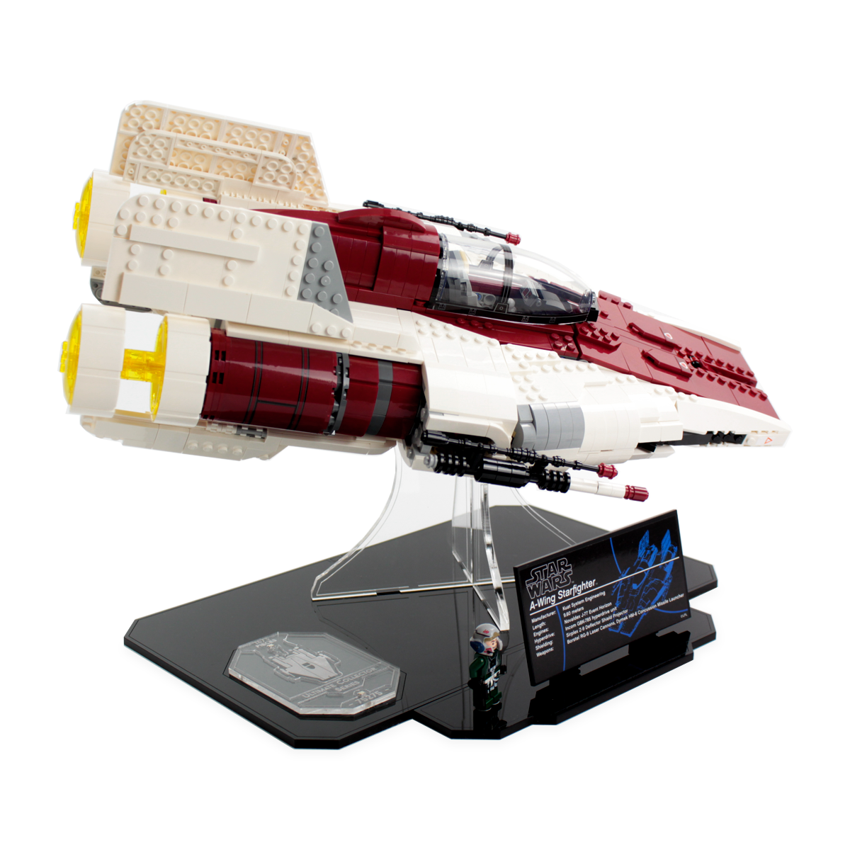 Display Stand for LEGO® Star Wars™ UCS A-Wing (75275)