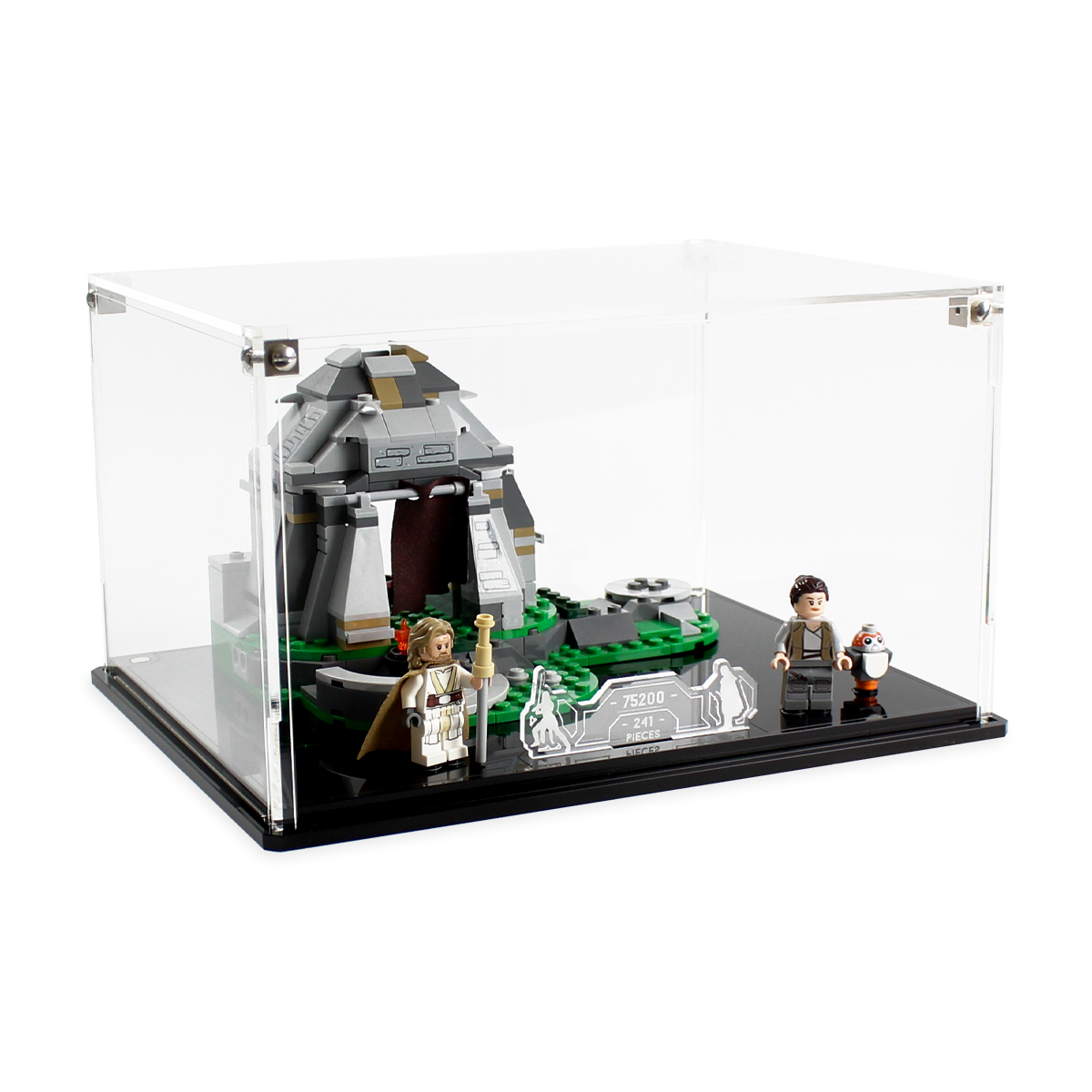 Display Case for LEGO® Star Wars™ Ahch-To Island Training (75200)