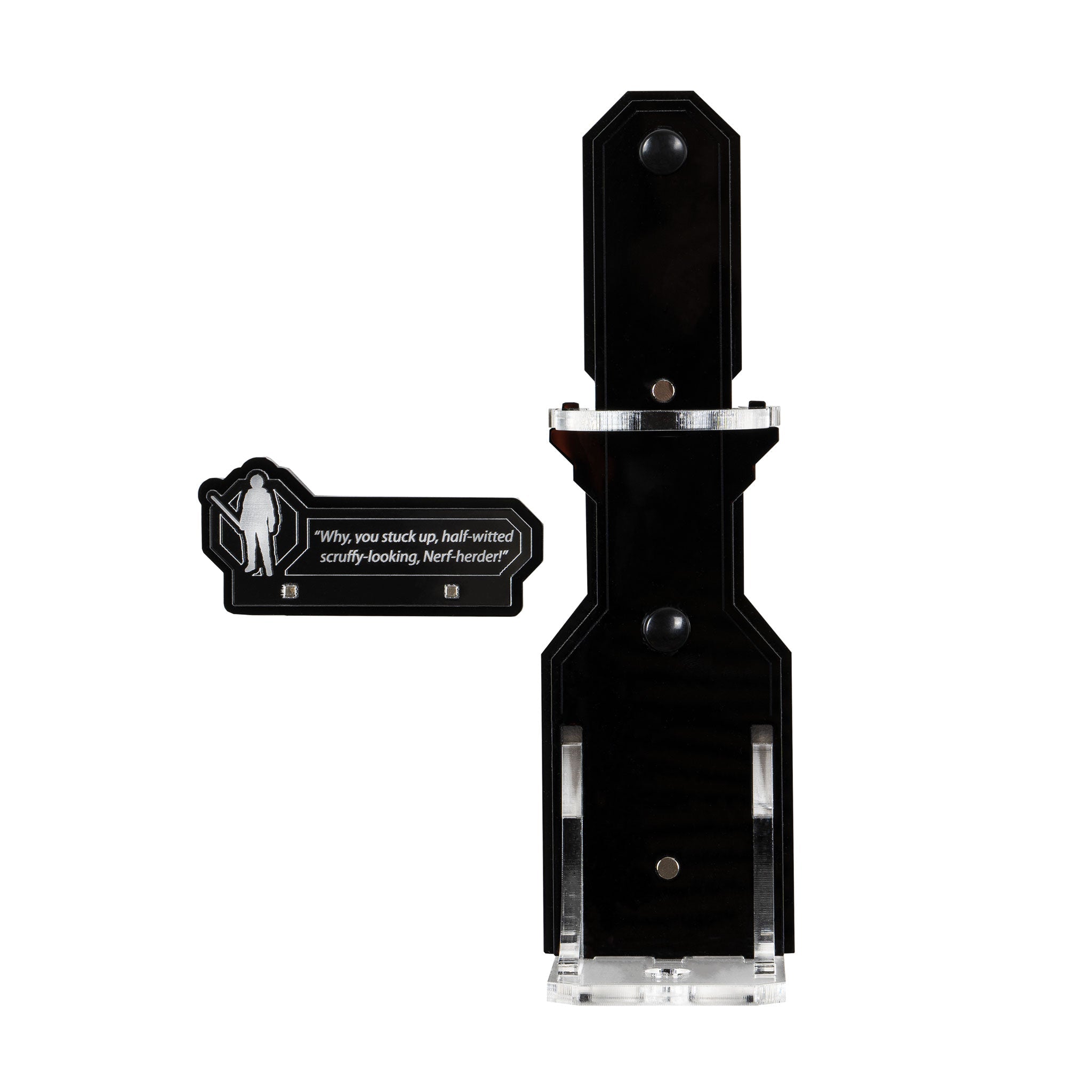 Wall Mounted Display Stand for Star Wars™ Black Series Leia Organa Lightsaber