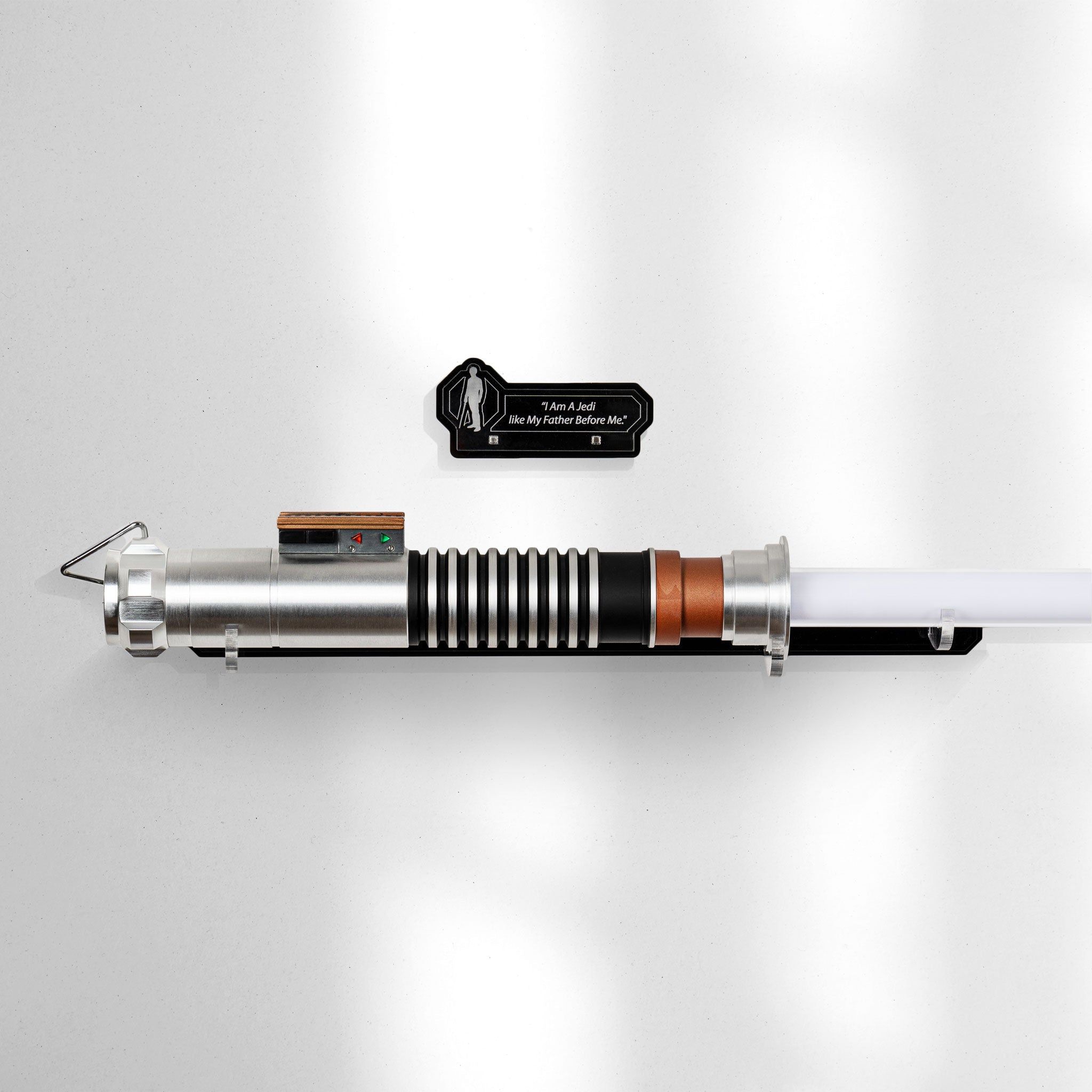 Wall Mounted Display Stand for Star Wars™ Black Series Luke Skywalker Lightsaber