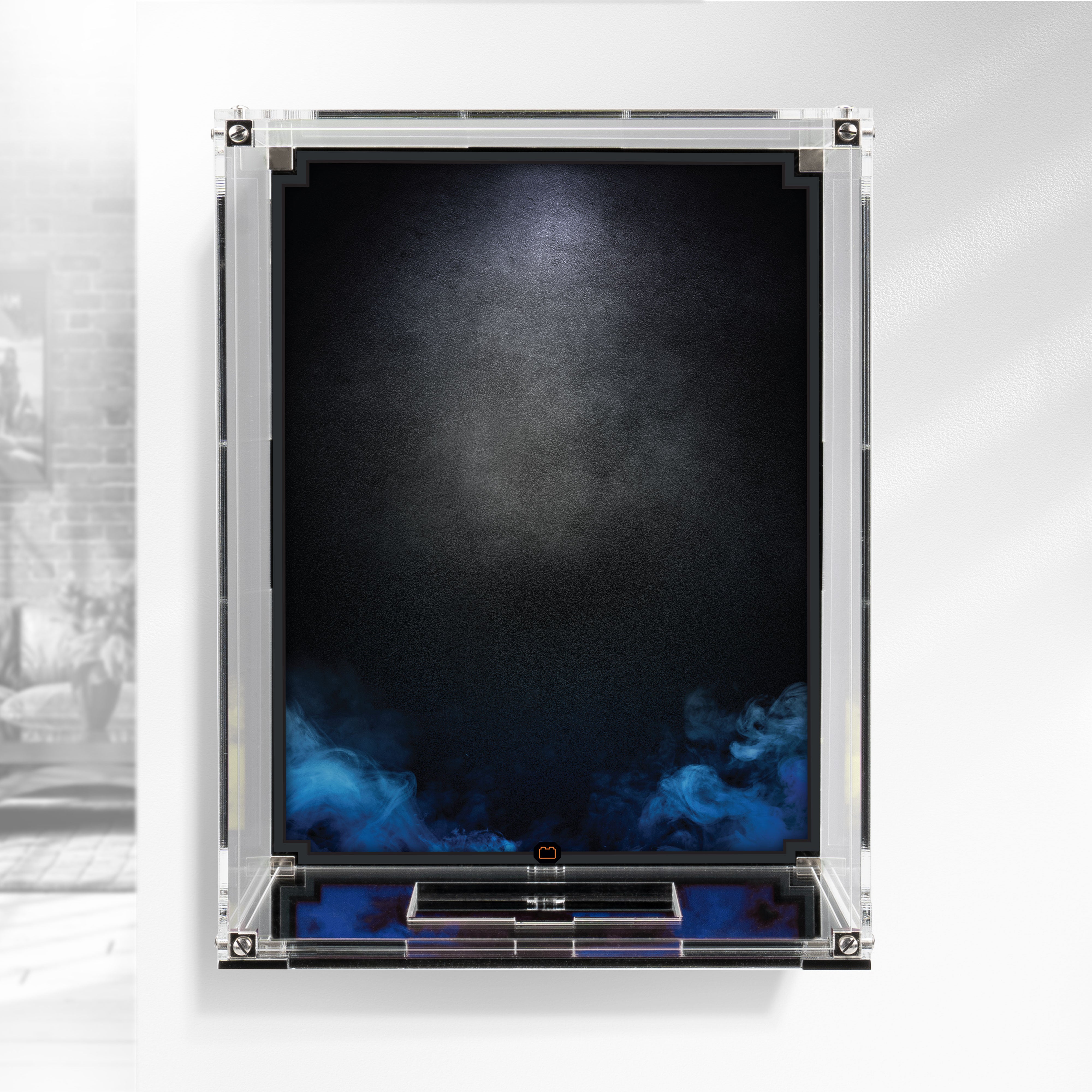 Wall-Mounted Display Case for LEGO® Star Wars: Kylo Ren's Helmet (75415)