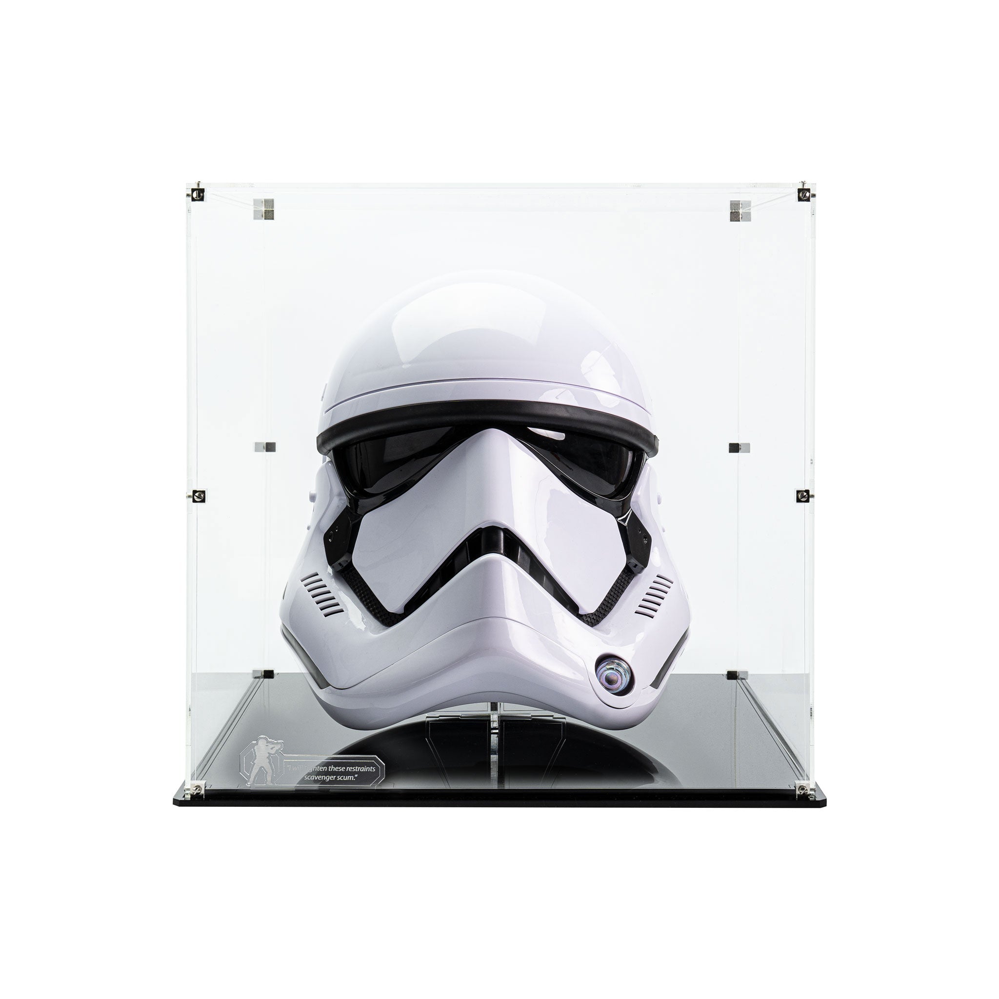 Display Case for Star Wars™ Black Series First Order Stormtrooper Helmet