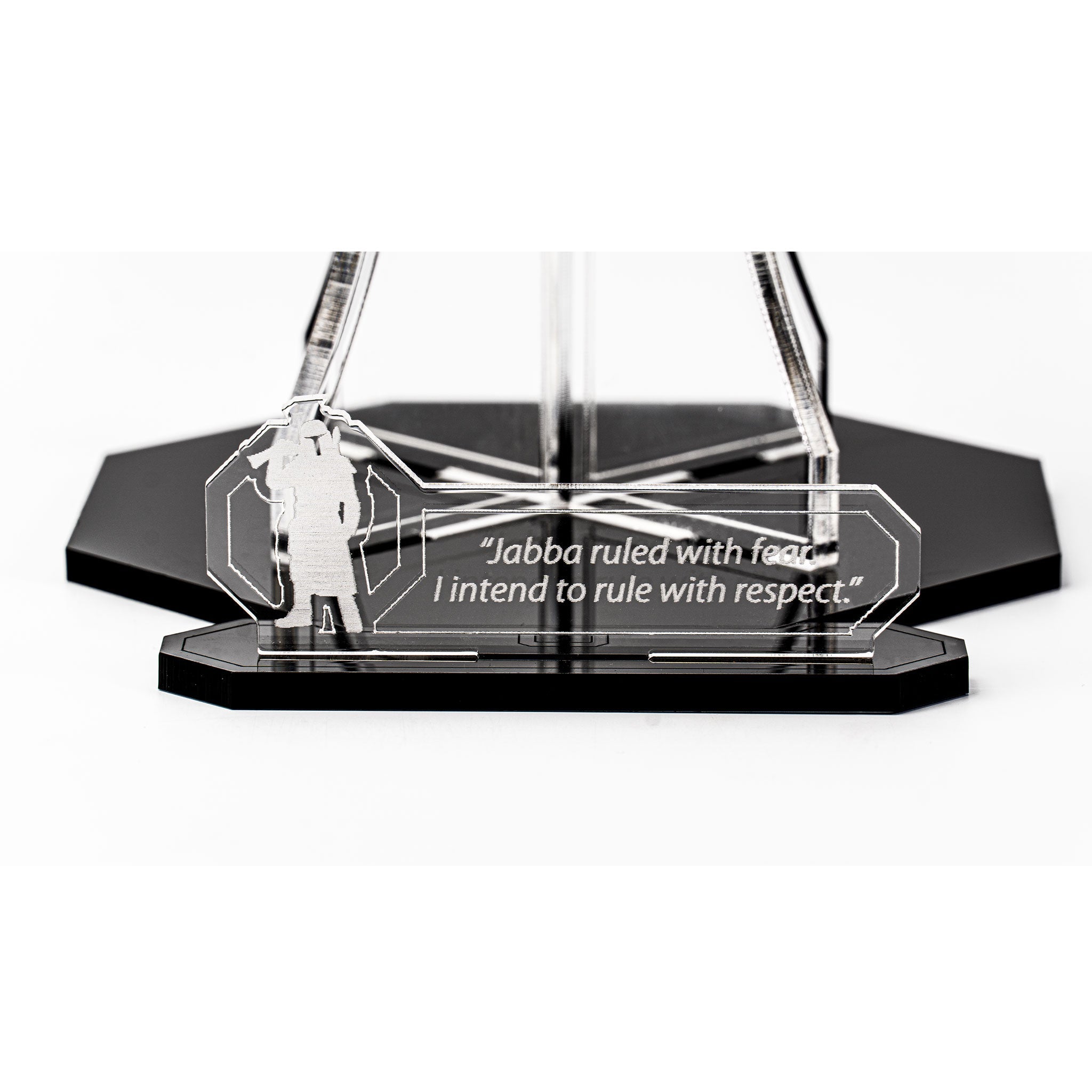 Display Stand for Star Wars™ Black Series Boba Fett Helmet (Re-Armoured)