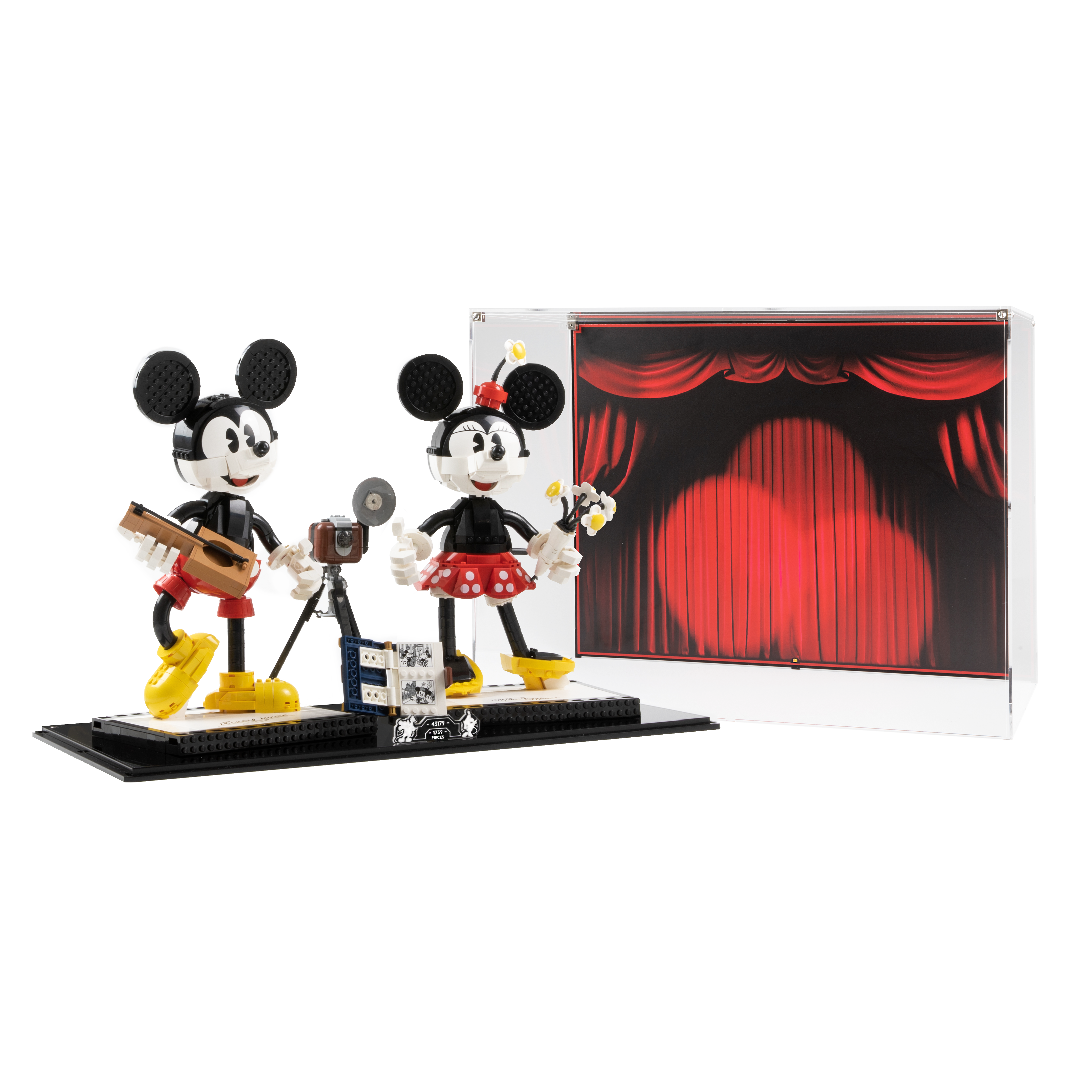 Display Case for LEGO®: Mickey Mouse & Minnie Mouse (43179)