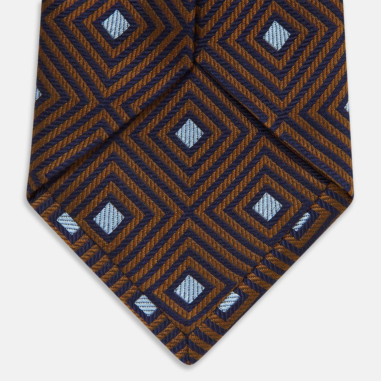 James Bond Squares Silk Tie - Tomorrow Never Dies Edition - By Turnbull & Asser