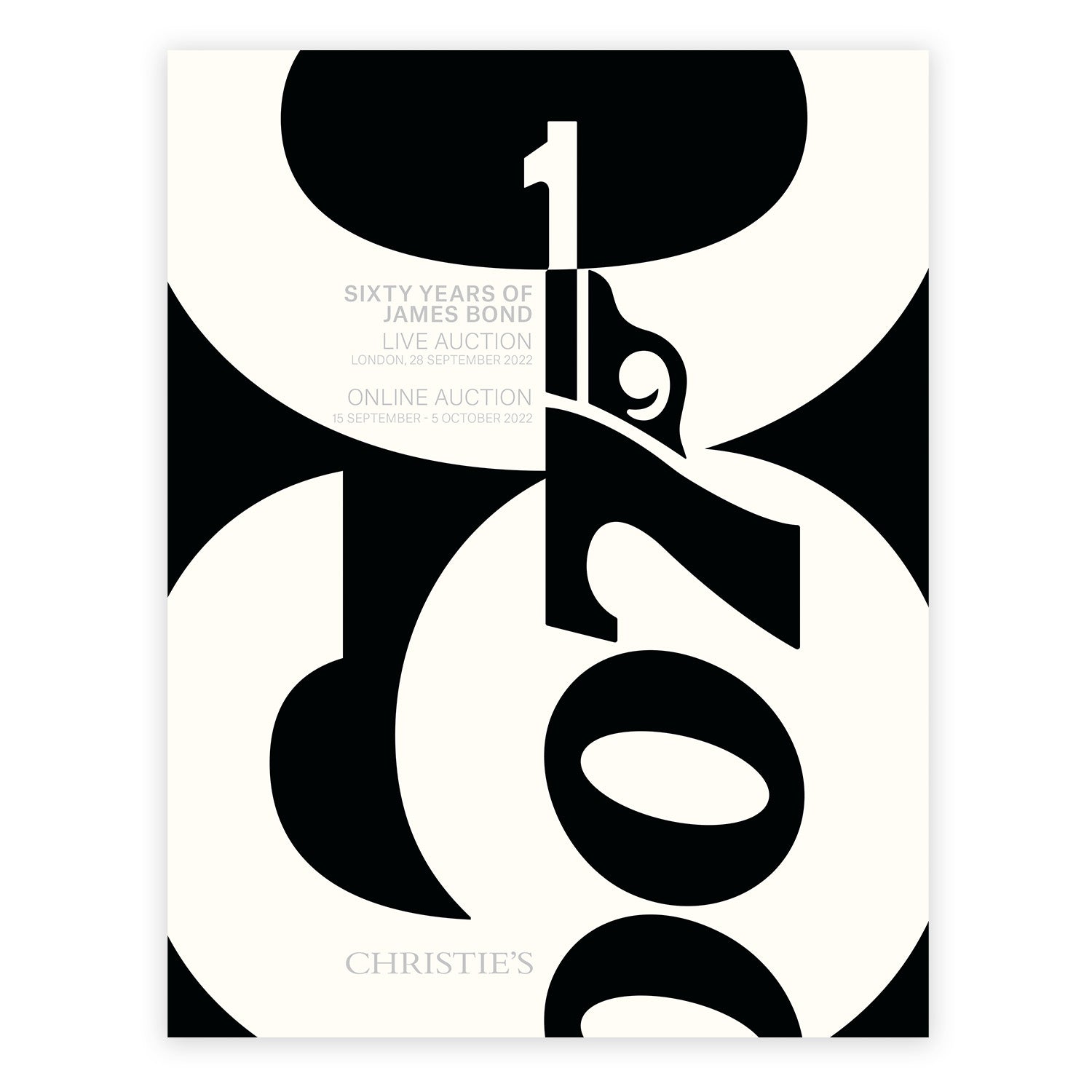 Christie's Sixty Years Of James Bond Charity Auction Catalogue
