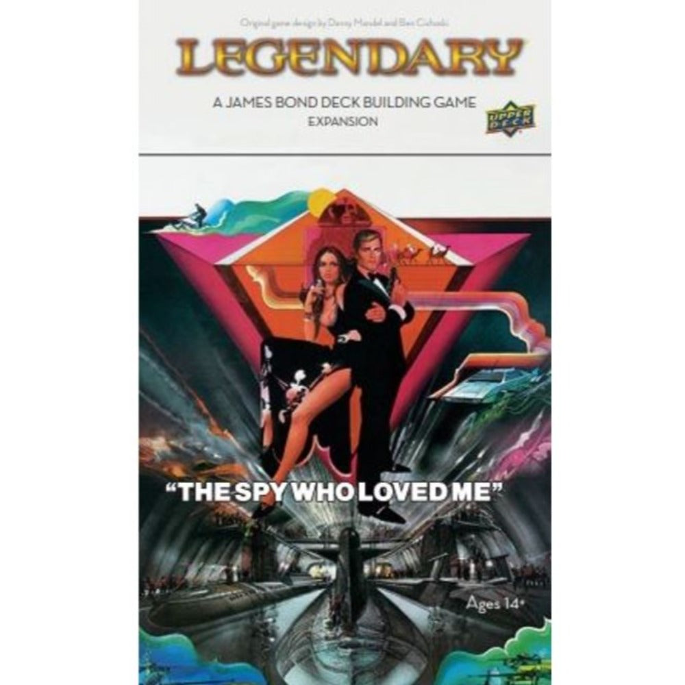 Legendary: A James Bond Deck Building Game Expansion Set - The Spy Who Loved Me Edition - By Upper Deck