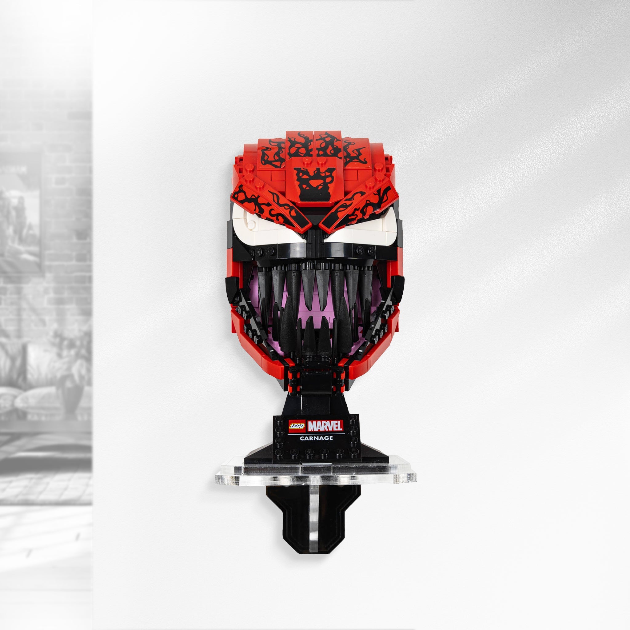 Wall Mounted Display for LEGO® Spider-Man Carnage (76199)