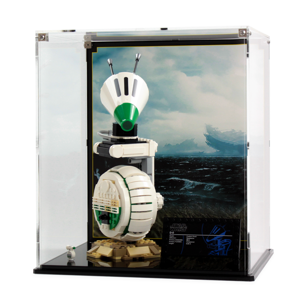 Display Case for LEGO® Star Wars™ D-O (75278)