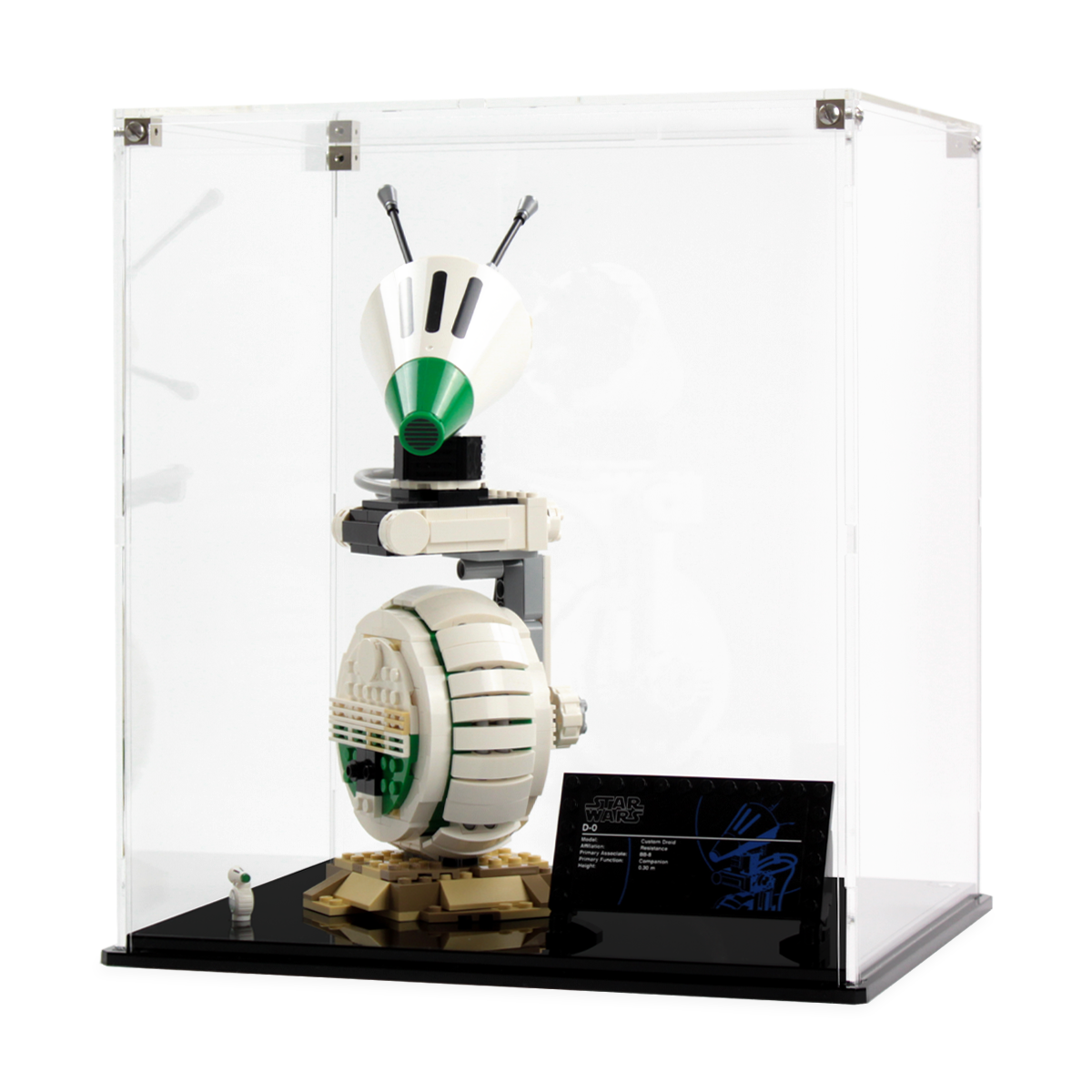 Display Case for LEGO® Star Wars™ D-O (75278)