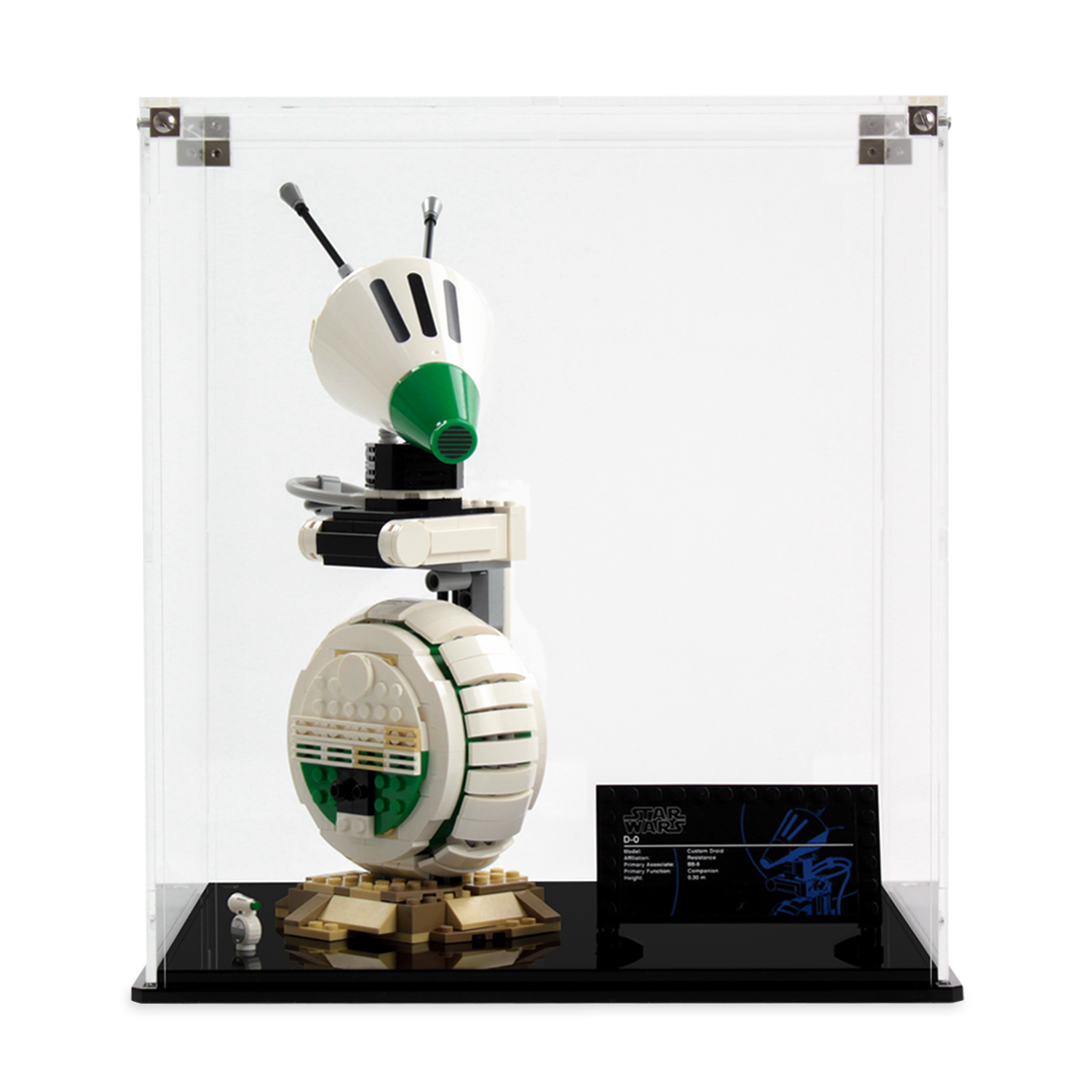 Display Case for LEGO® Star Wars™ D-O (75278)