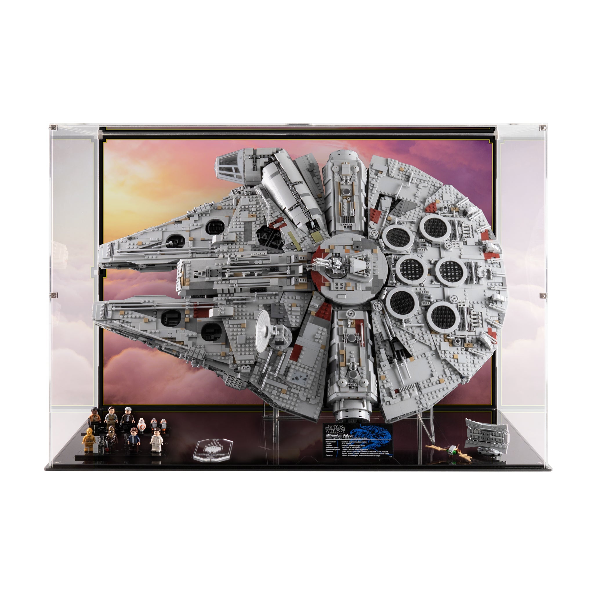 Display Case for LEGO® Star Wars™ UCS Millennium Falcon (75192)