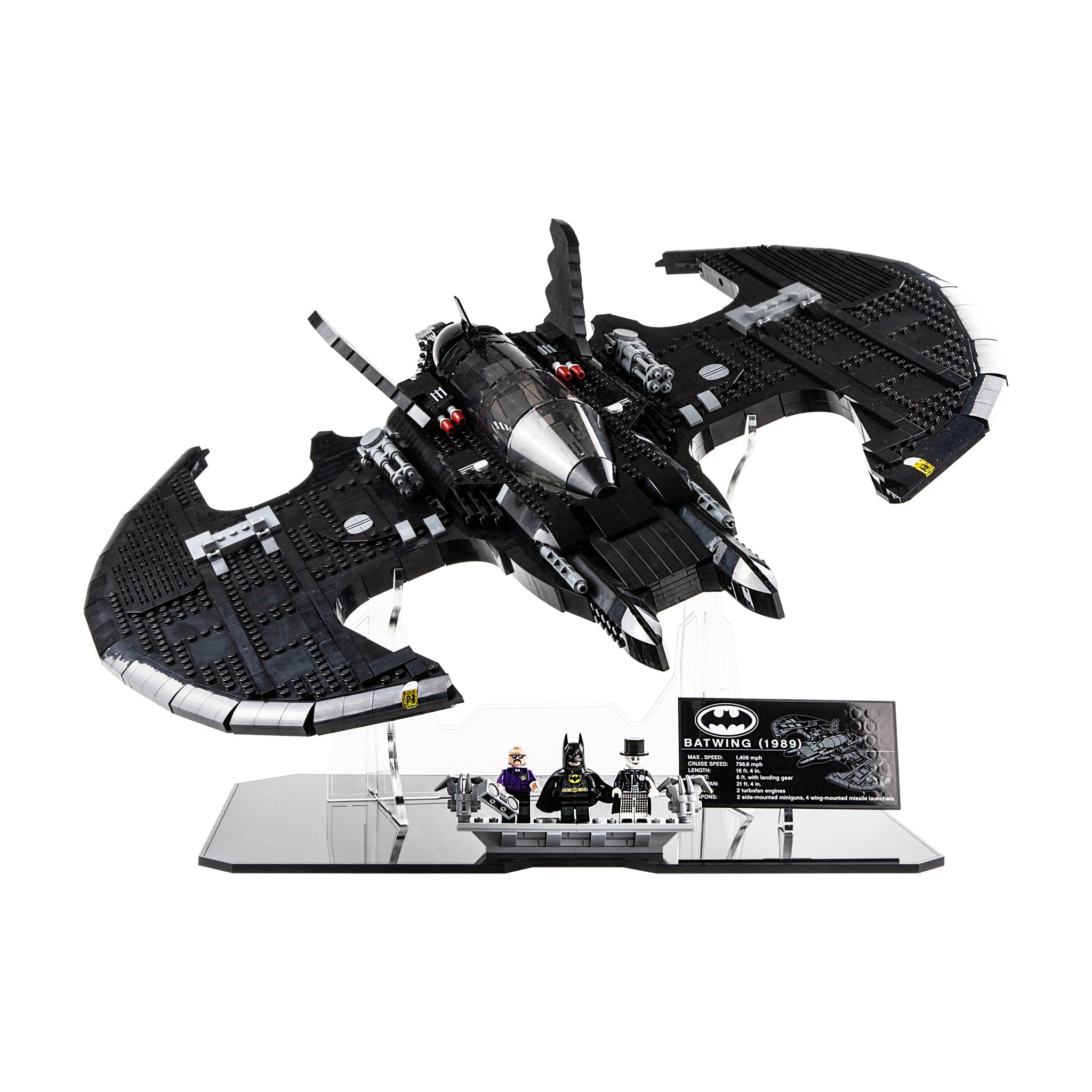 Display Stands for LEGO® Batman™ 1989 Batwing (76161)