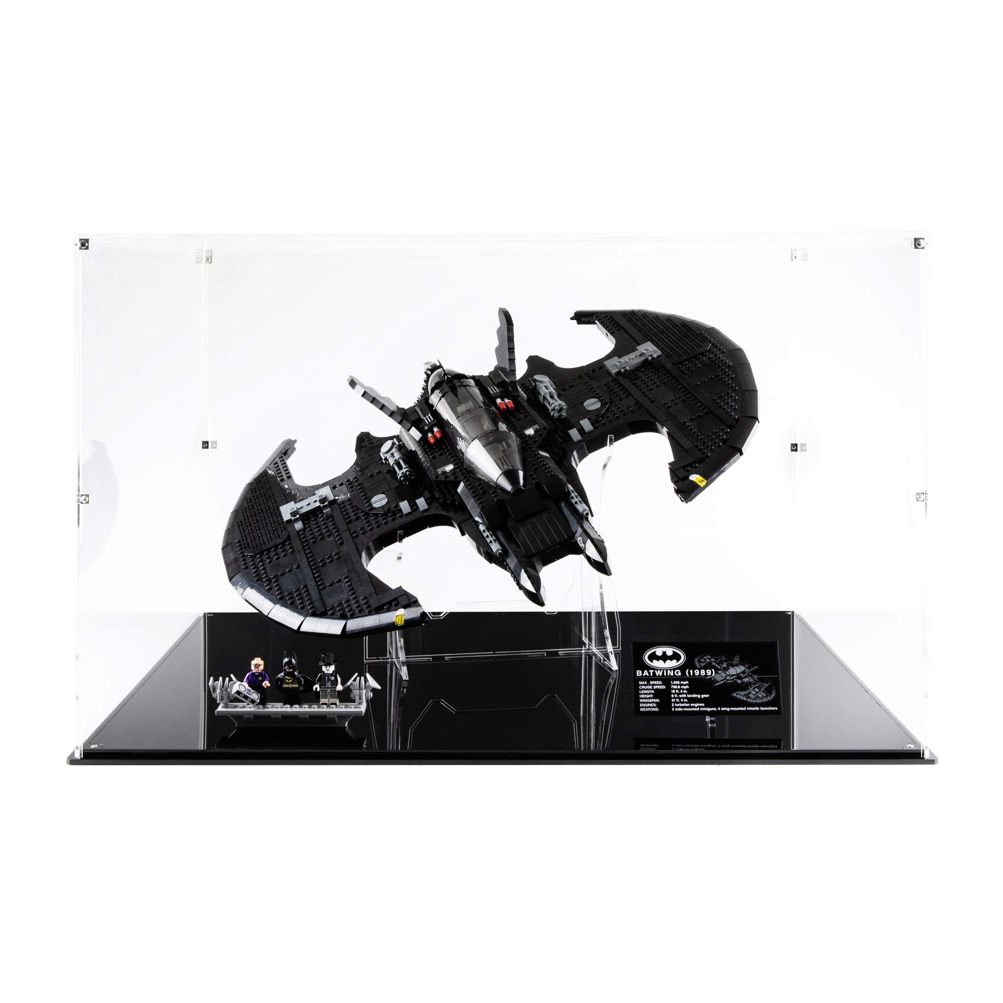 Display Cases for LEGO® Batman™ 1989 Batwing (76161)