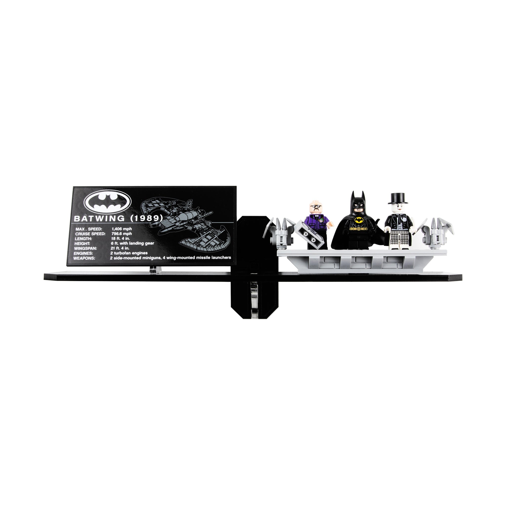 Wall Mount Add-On for LEGO® Batman™ 1989 Batwing (76161)