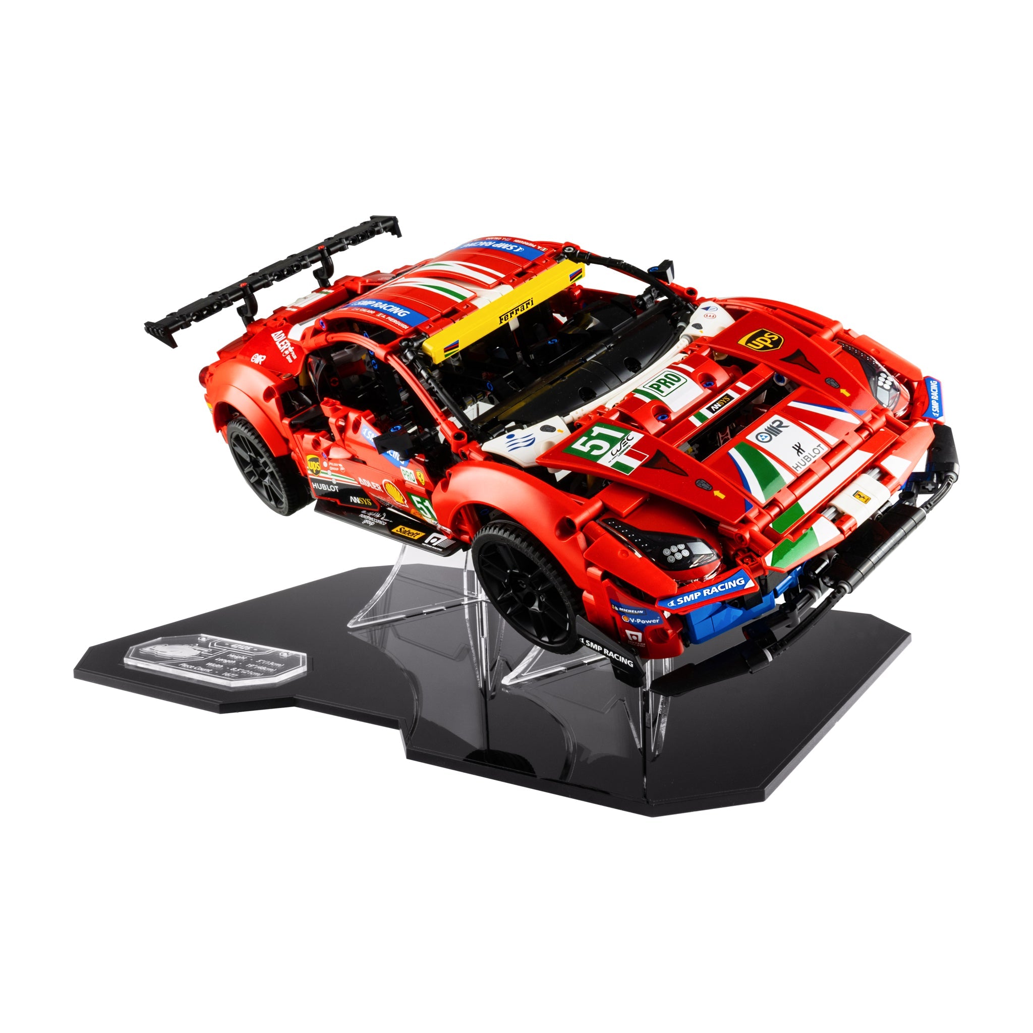 Display Stand for LEGO® Technic: Ferrari 488 GTE (42125)