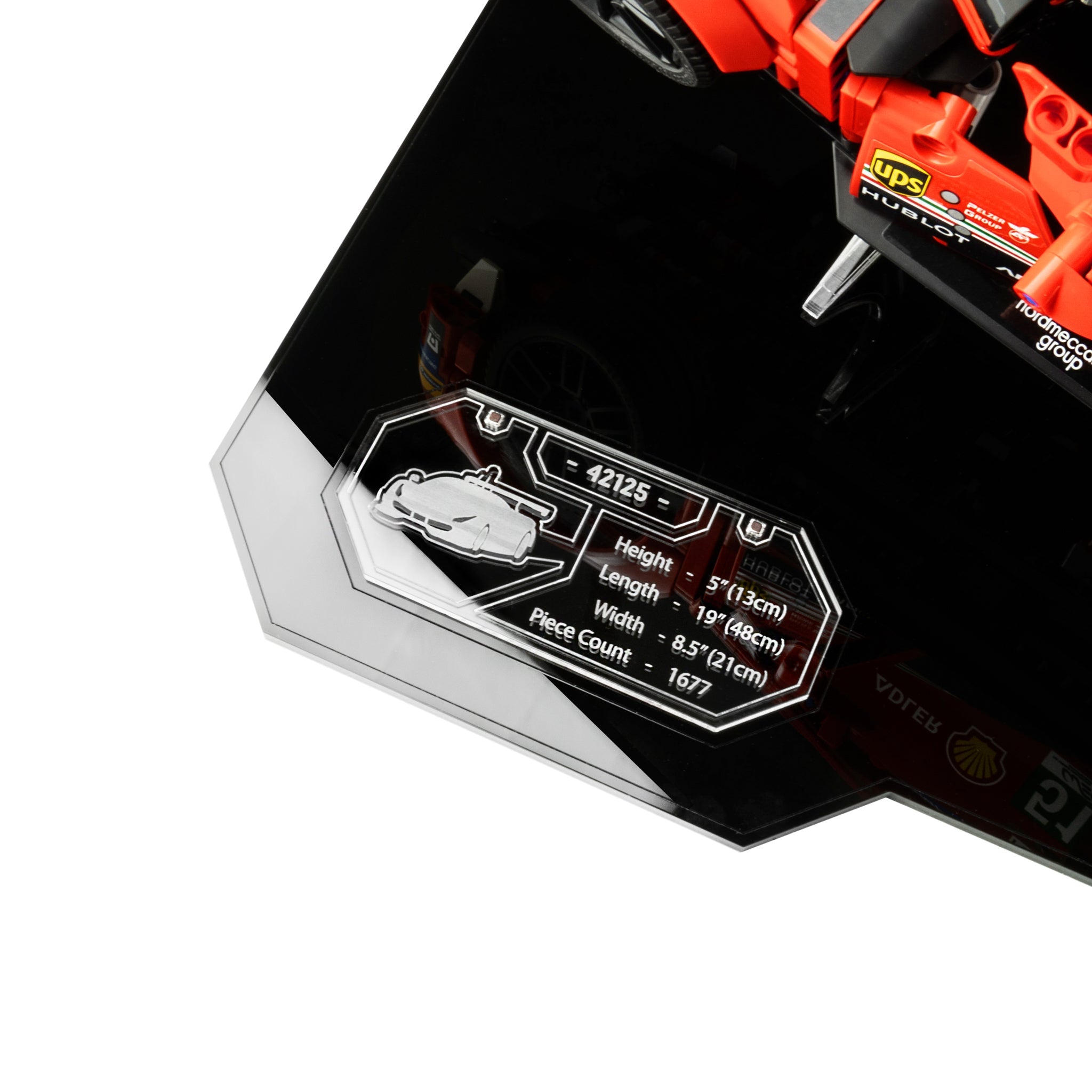 Display Stand for LEGO® Technic: Ferrari 488 GTE (42125)