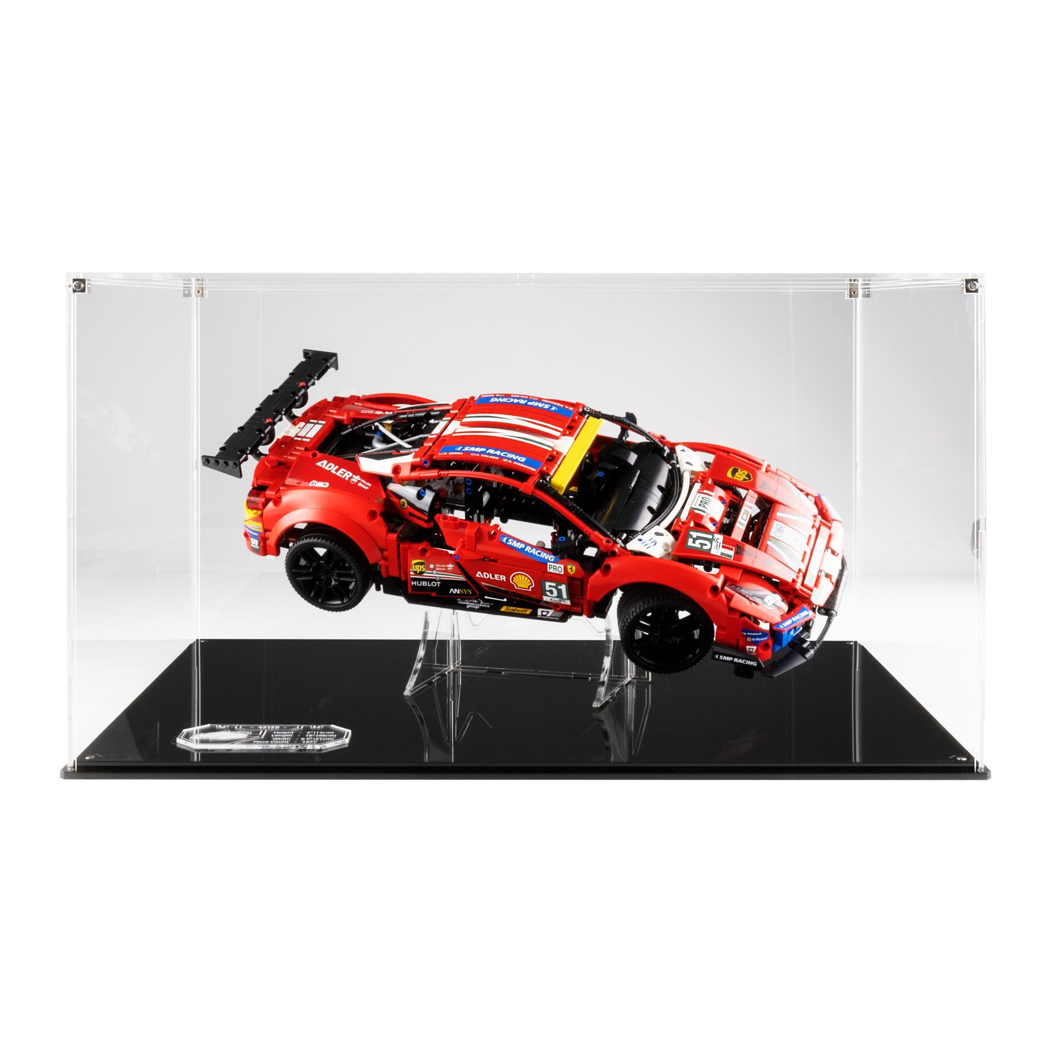 Display Case for LEGO® Technic: Ferrari 488 GTE (42125)