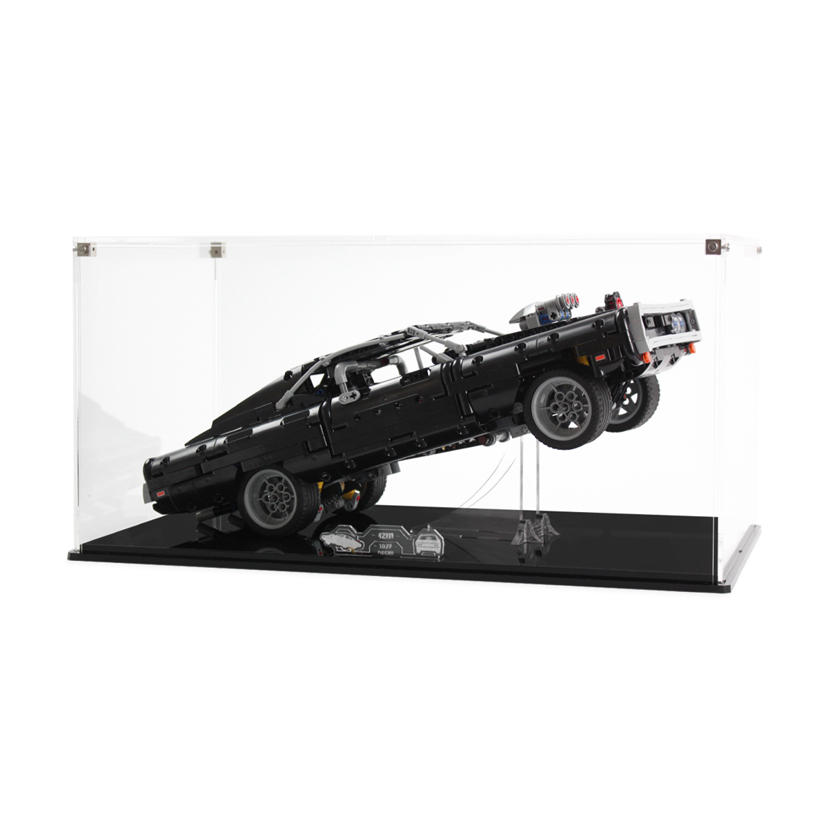 Display Case for LEGO® Technic: Dom's Dodge Charger (42111)