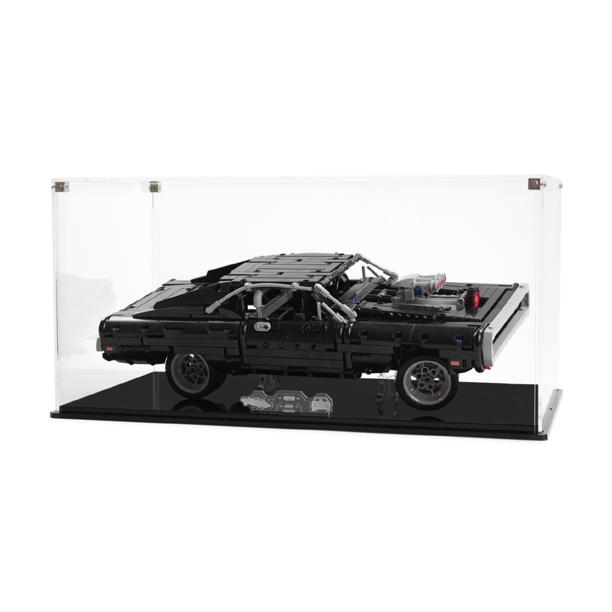 Display Case for LEGO® Technic: Dom's Dodge Charger (42111)