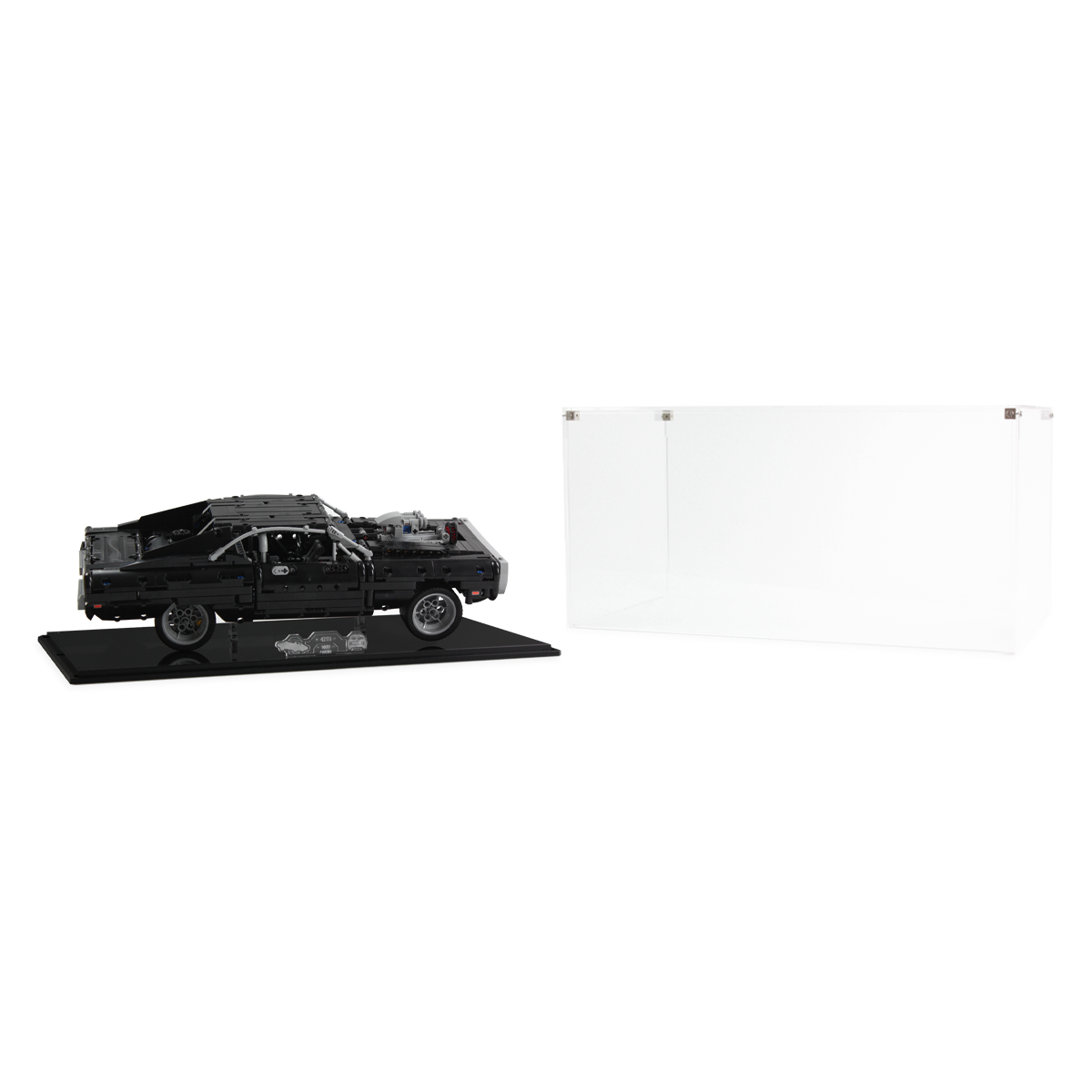 Display Case for LEGO® Technic: Dom's Dodge Charger (42111)