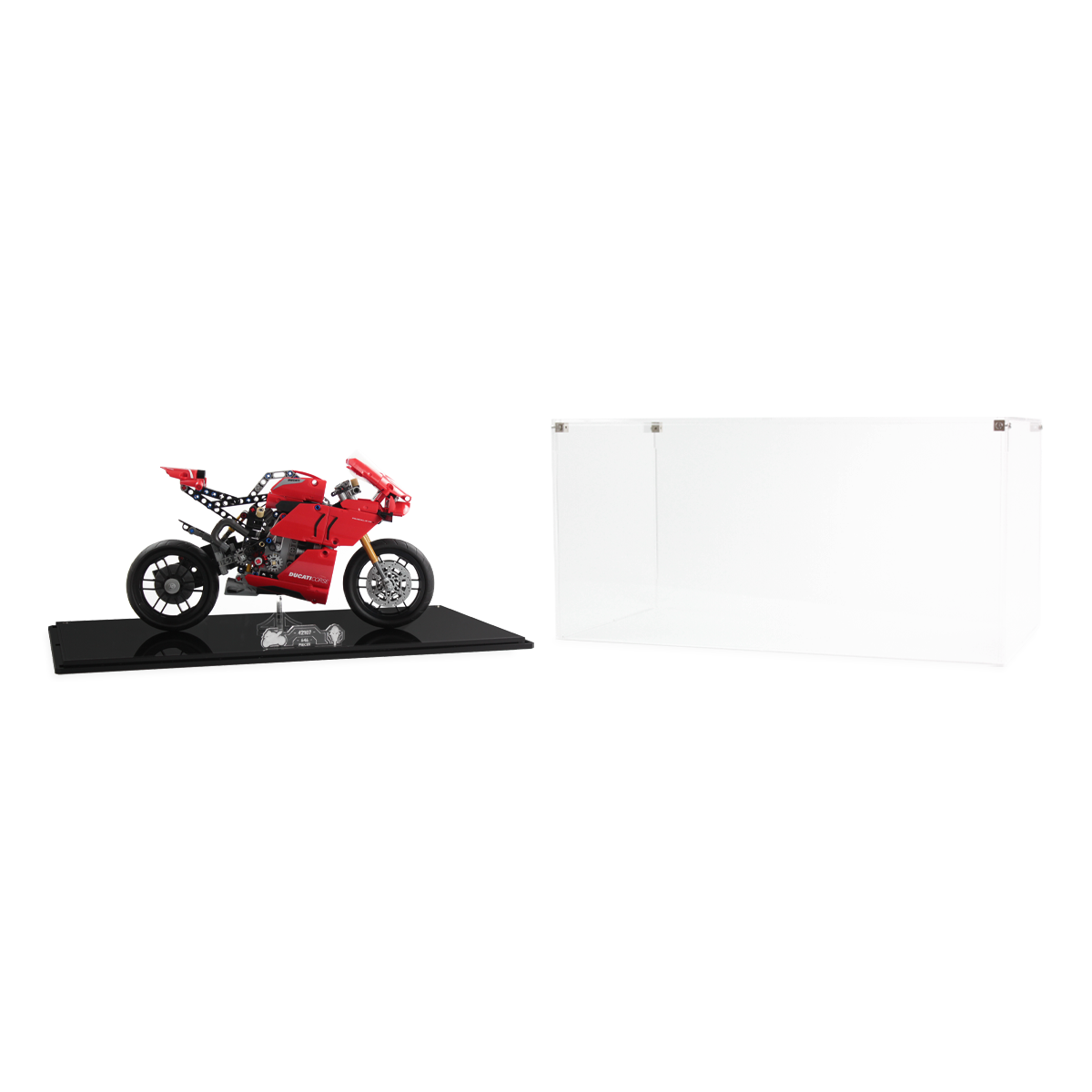 Display Case for LEGO® Technic: Ducati Panigale V4 R (42107)