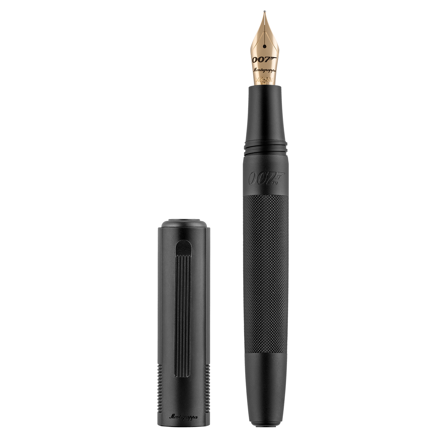 James Bond 007 Special Issue Fountain Pen - Black Edition - By Montegrappa