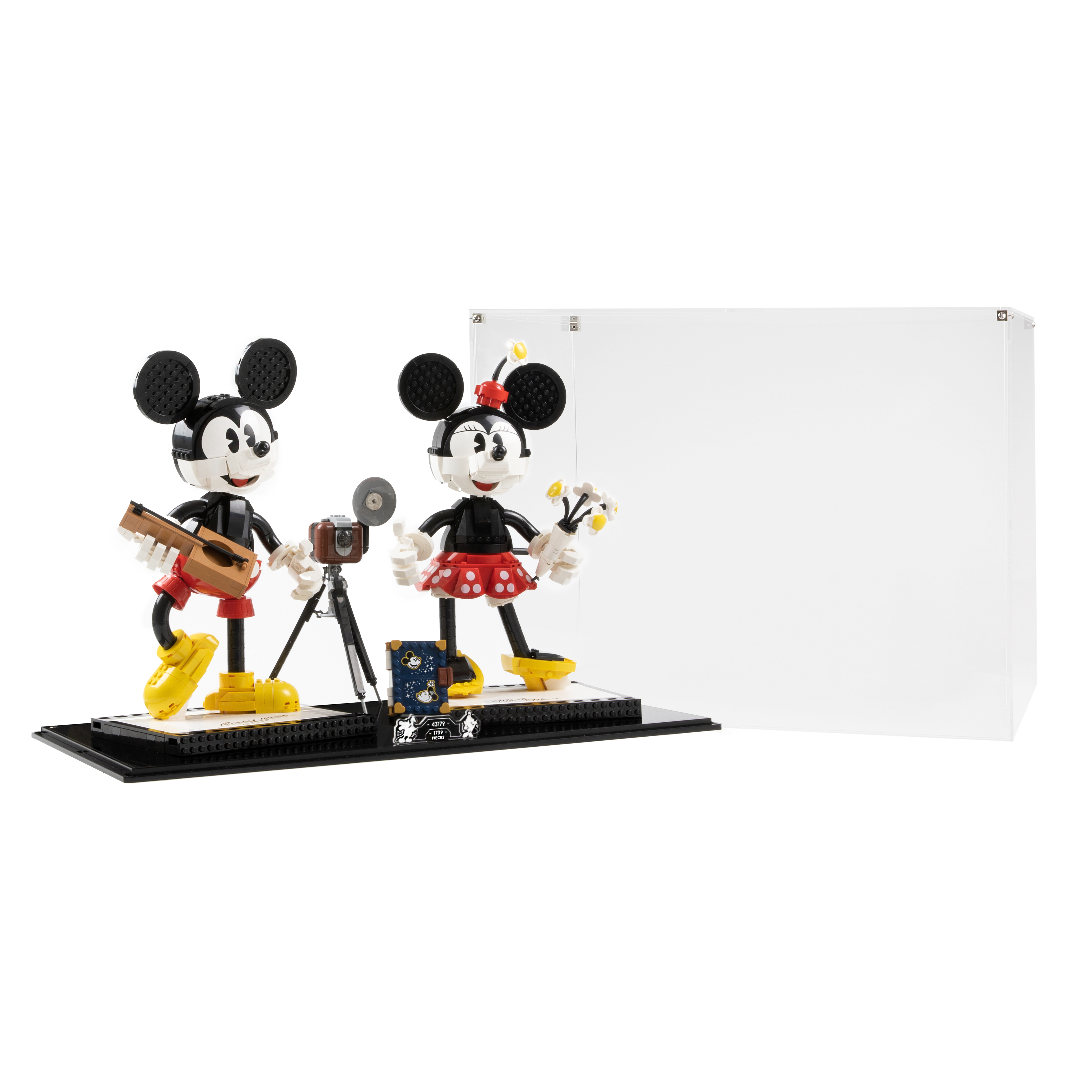 Display Case for LEGO®: Mickey Mouse & Minnie Mouse (43179)