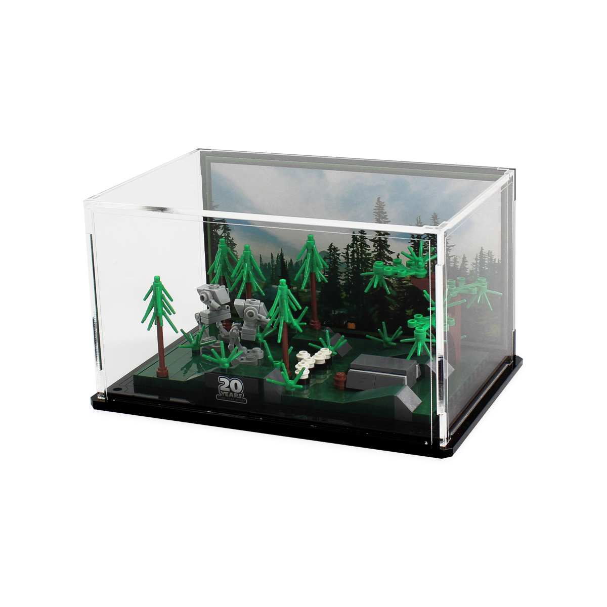 Display Case for LEGO® Star Wars™ Battle of Endor 20th Anniversary Edition (40362)