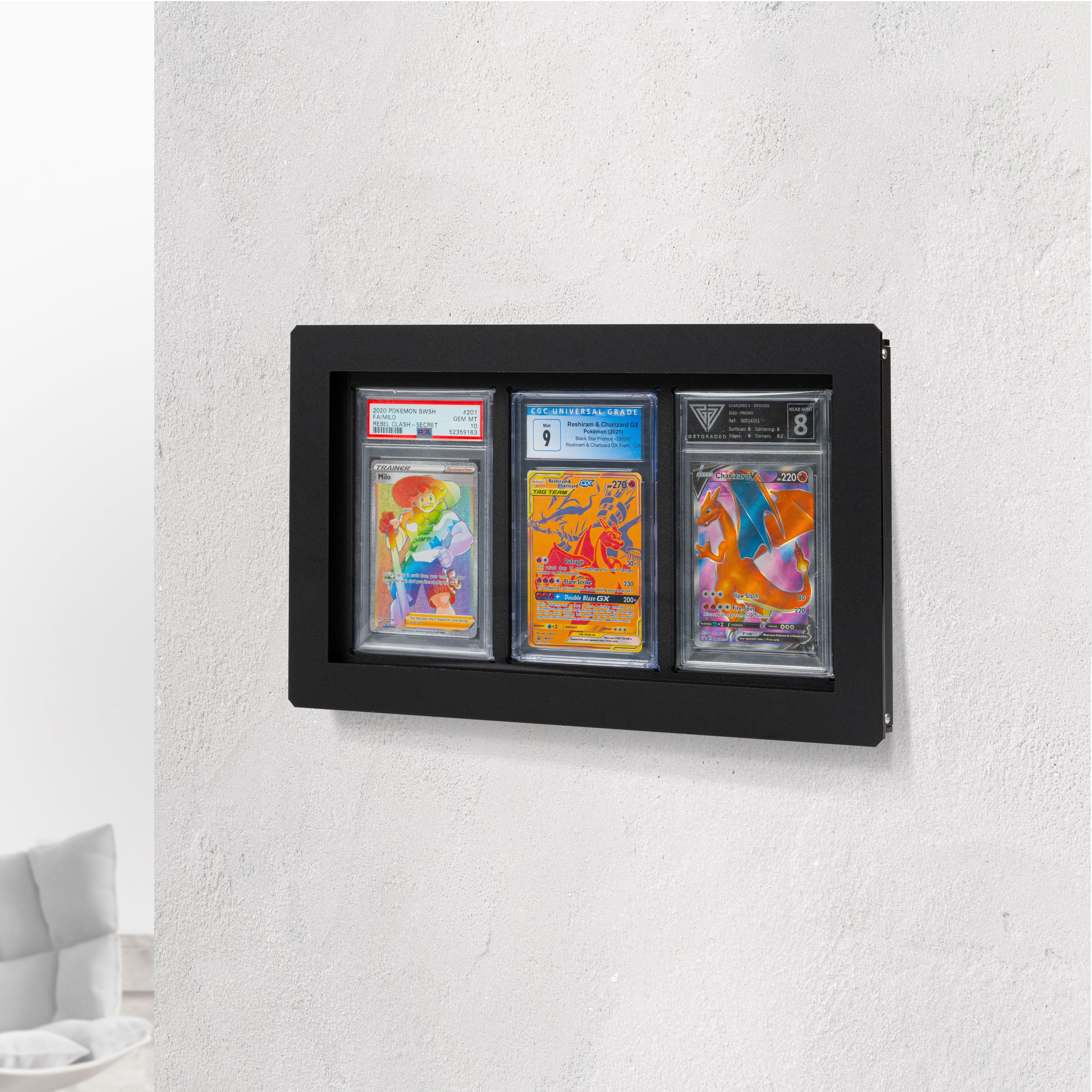 Display Frame for Graded Trading Cards